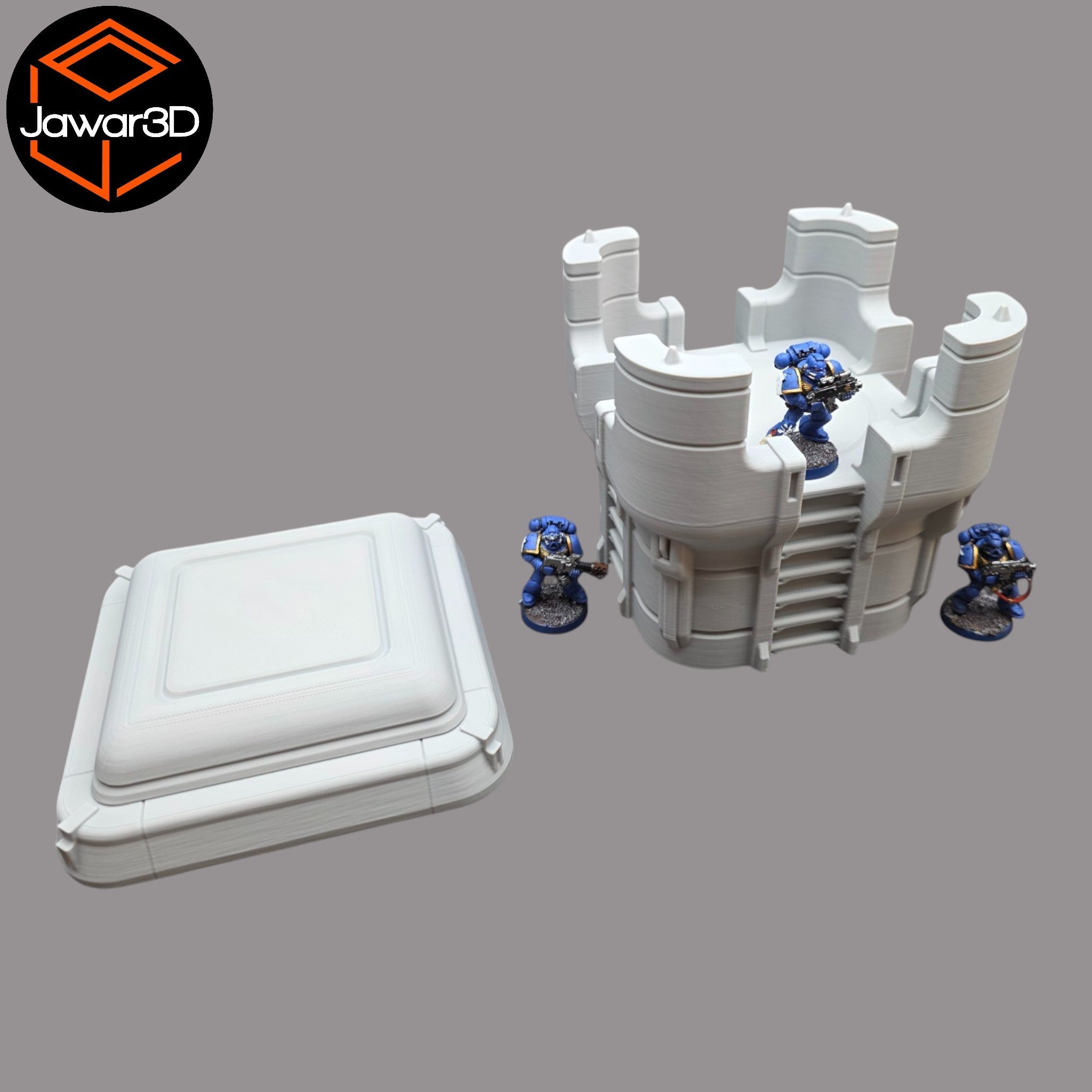 Watch Tower - 28mm Wargaming Scatter Terrain Scenery Tabletop Miniature Jawar3d