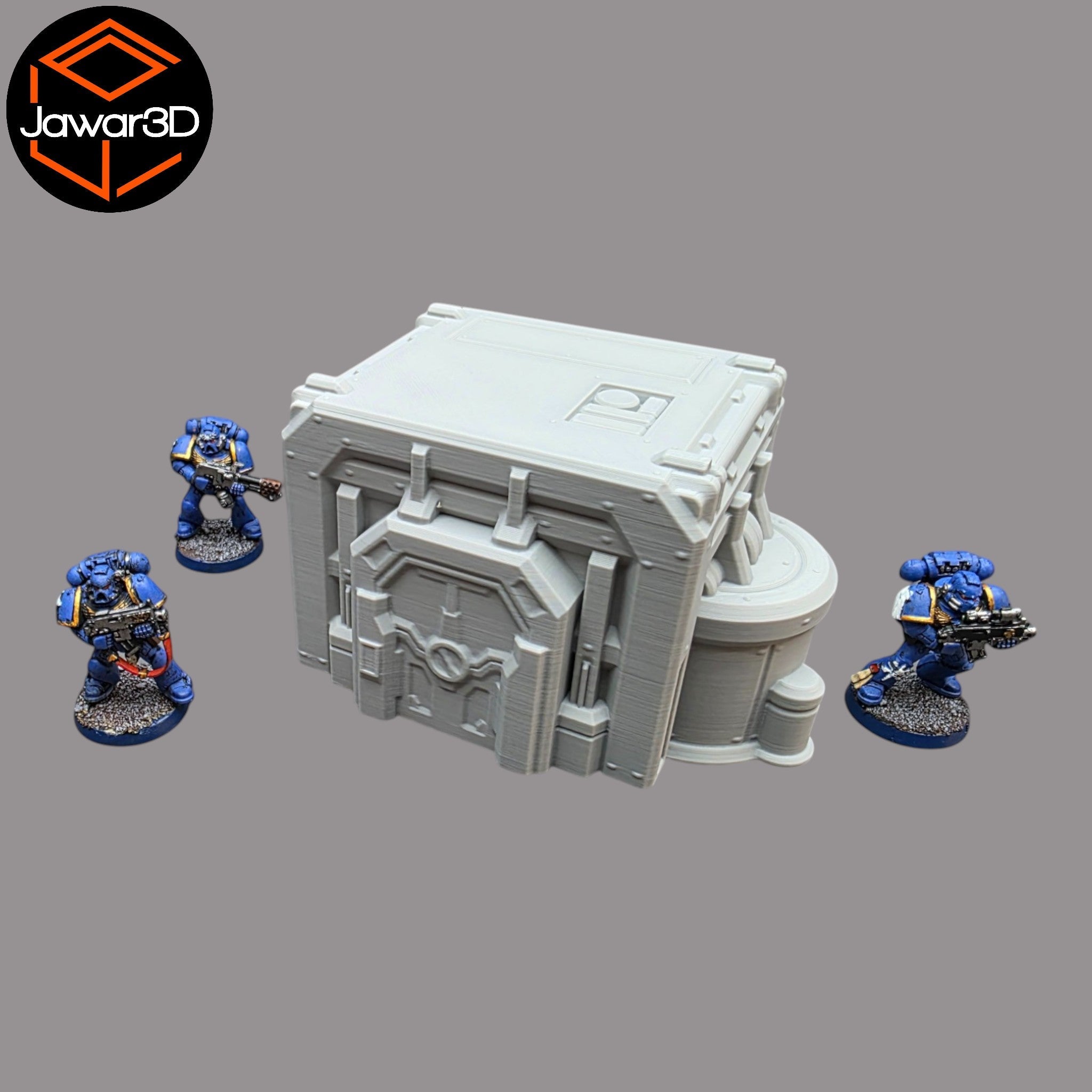Production Building #2- 28mm Wargaming Scatter Terrain Scenery Tabletop Miniature Jawar3d
