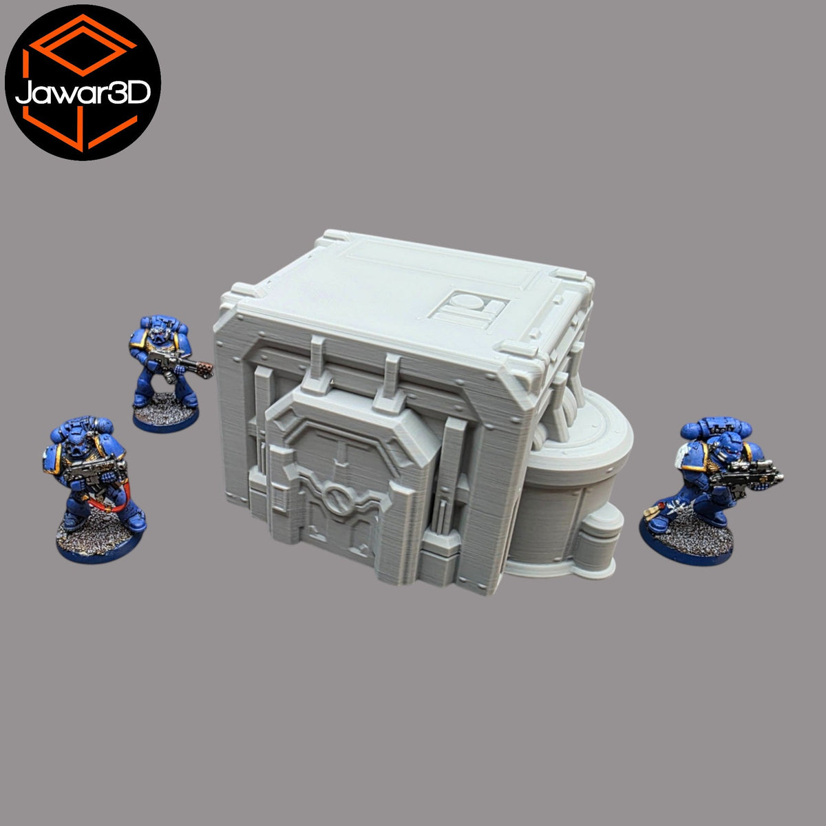 Production Building #2- 28mm Wargaming Scatter Terrain Scenery Tabletop Miniature Jawar3d