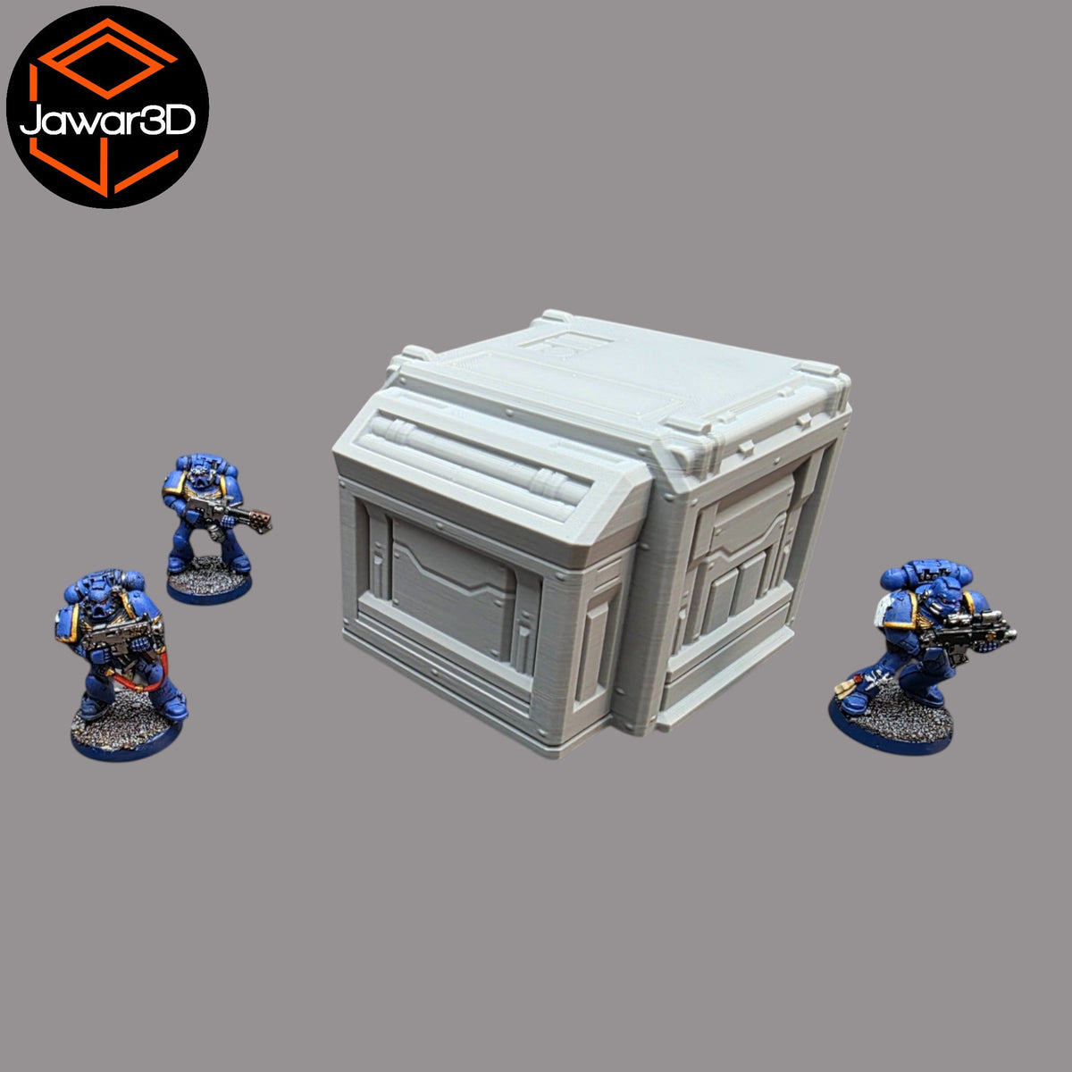 Production Building #2- 28mm Wargaming Scatter Terrain Scenery Tabletop Miniature Jawar3d