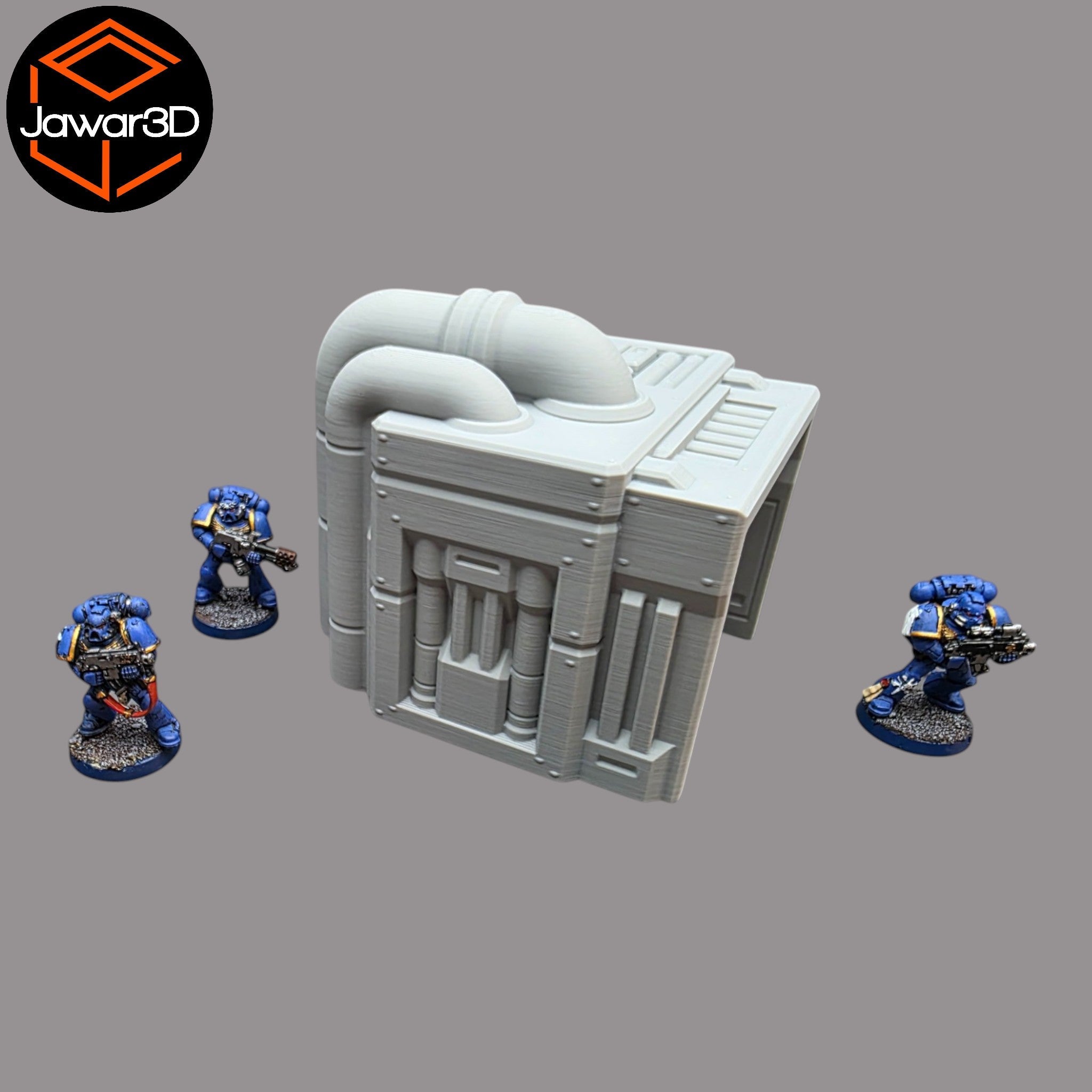 Production Building #3- 28mm Wargaming Scatter Terrain Scenery Tabletop Miniature Jawar3d