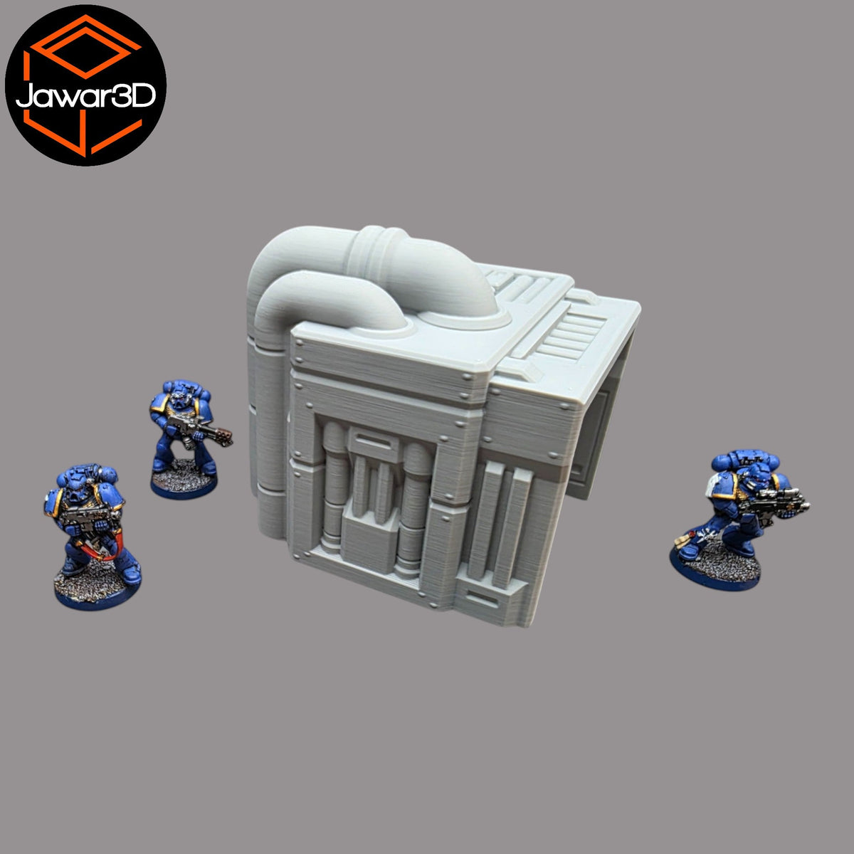 Production Building #3- 28mm Wargaming Scatter Terrain Scenery Tabletop Miniature Jawar3d