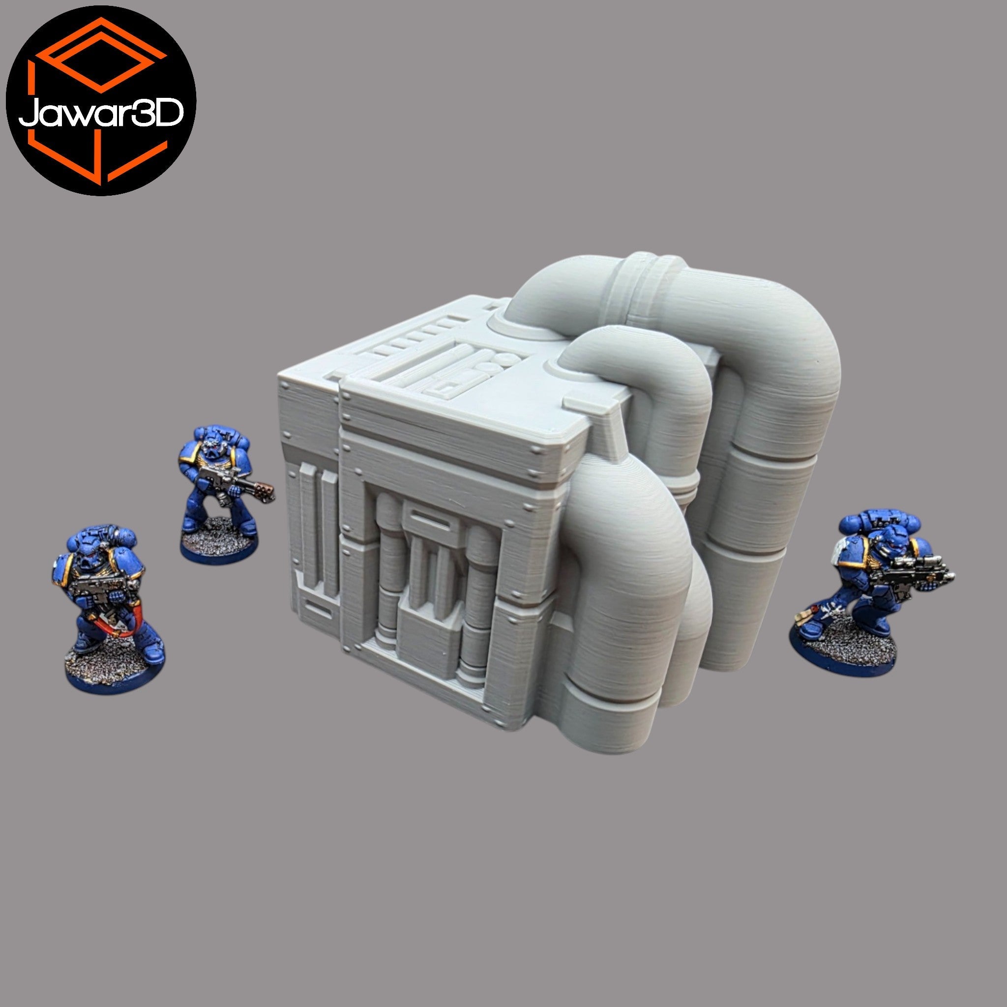 Production Building #3- 28mm Wargaming Scatter Terrain Scenery Tabletop Miniature Jawar3d