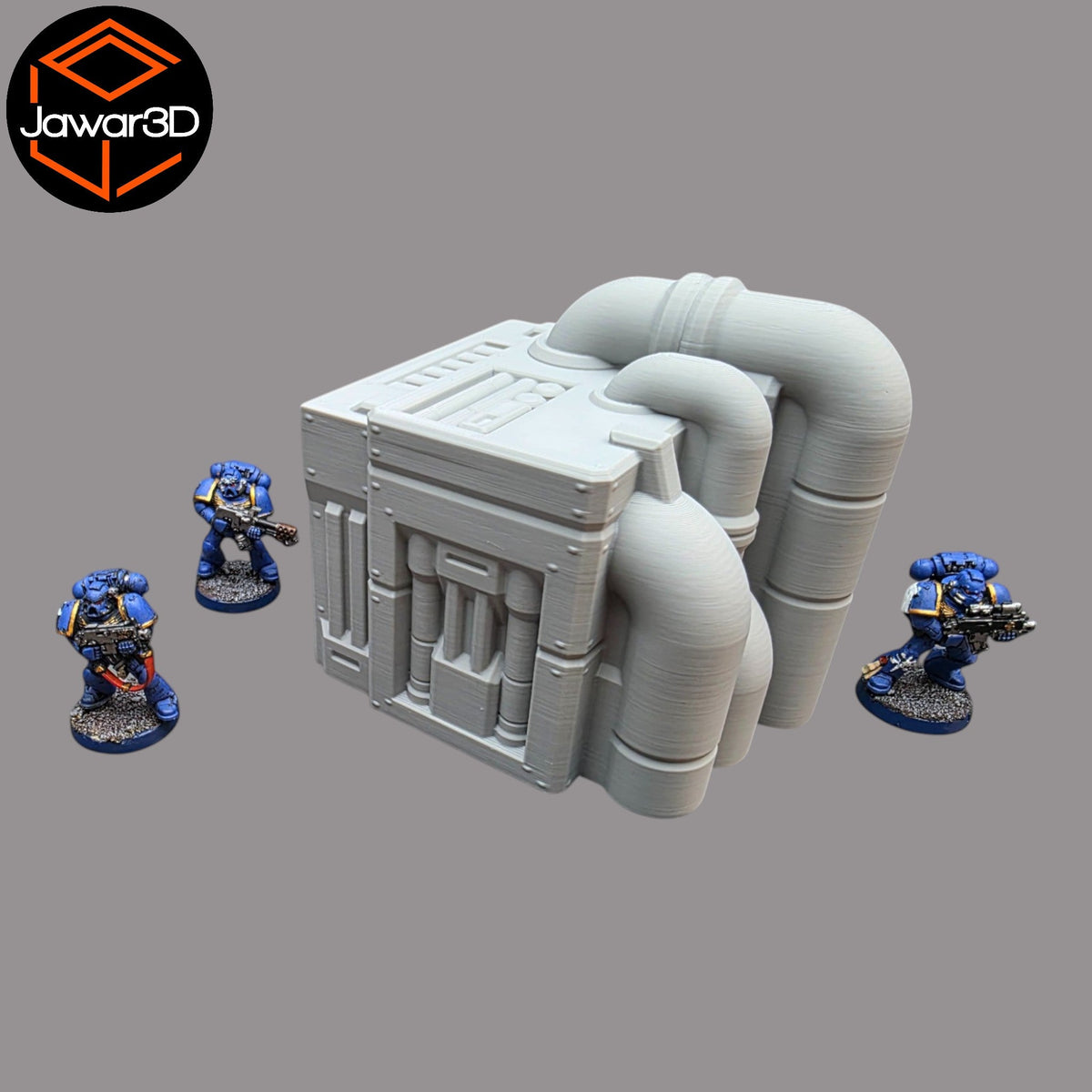 Production Building #3- 28mm Wargaming Scatter Terrain Scenery Tabletop Miniature Jawar3d