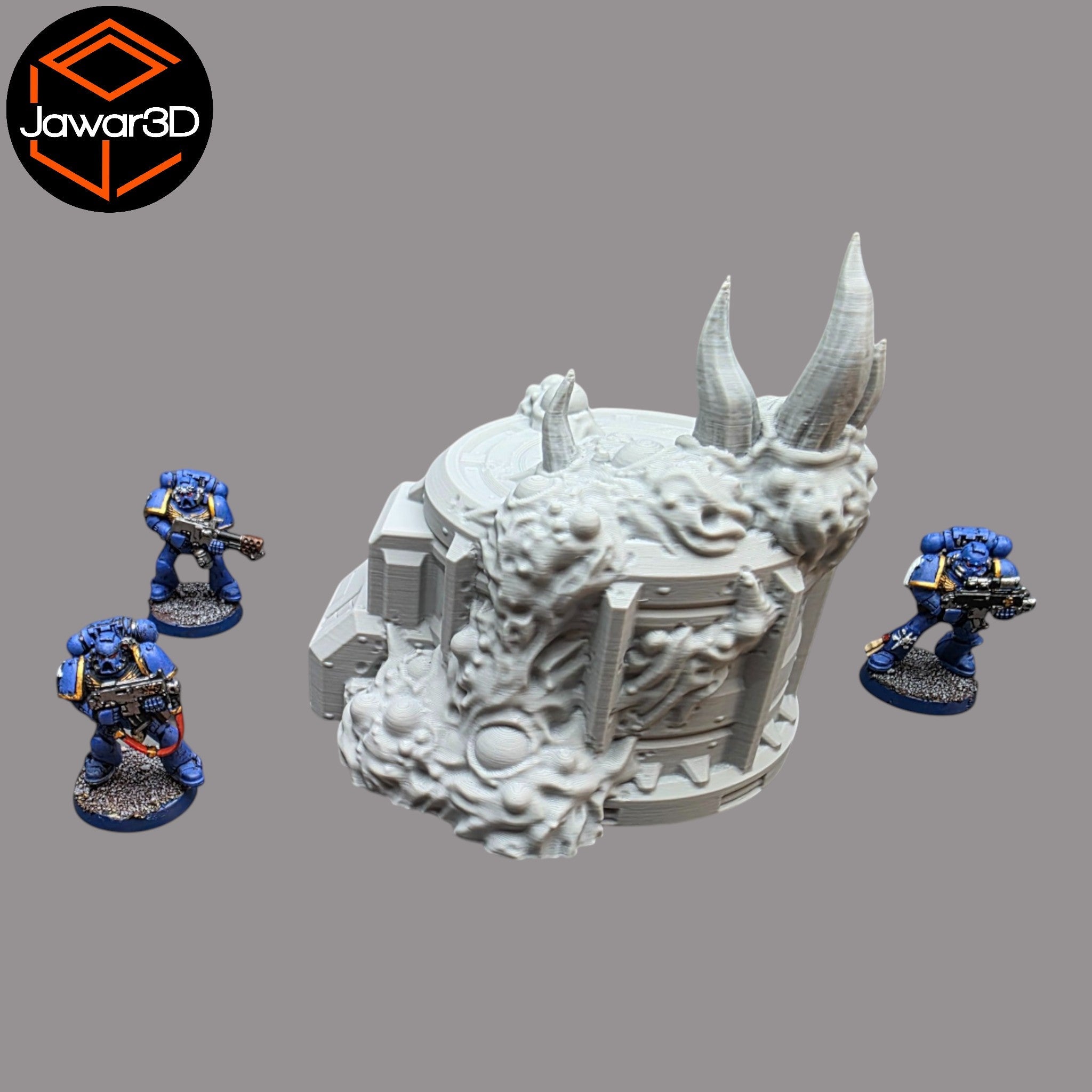 Production Building #5 - 28mm Wargaming Scatter Terrain Scenery Tabletop Miniature Jawar3d