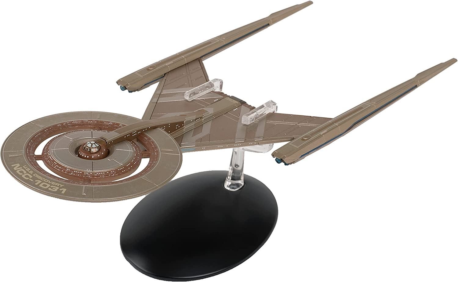 #21 U.S.S. Discovery NCC-1031 XL EDITION Diecast Model Ship (Eaglemoss / Star Trek) Real Merch