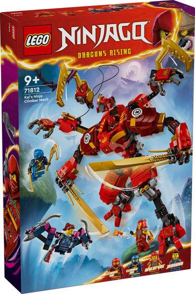 Lego Ninjago 71812 Kai's Ninja Climber Mech Playset for Ages 9 and Up Curious Minds