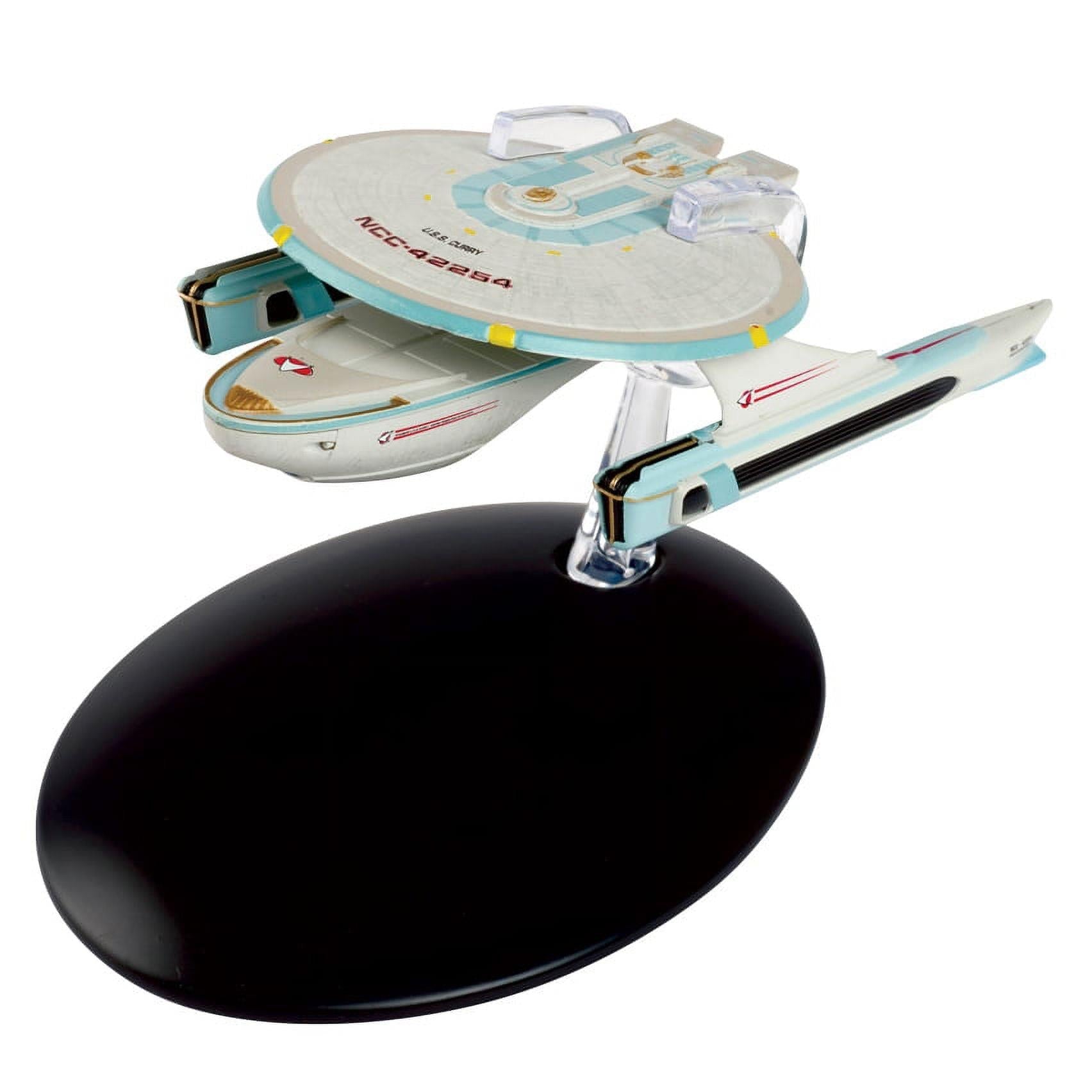 #116 U.S.S. Curry NCC-42254 Model Diecast Ship (Eaglemoss / Star Trek) Real Merch
