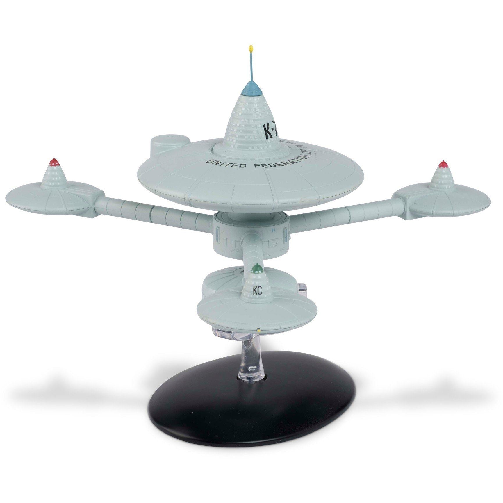 #10 Deep Space Station K7 Model Die Cast Ship SPECIAL ISSUE (Eaglemoss / Star Trek) Real Merch