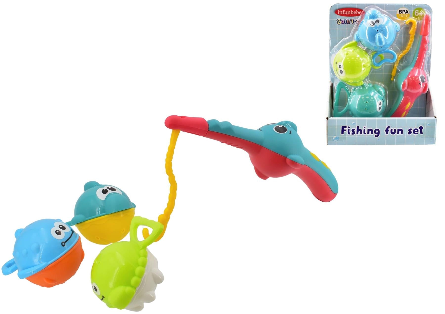 Fishing Fun Children's Bath Toy Set Curious Minds
