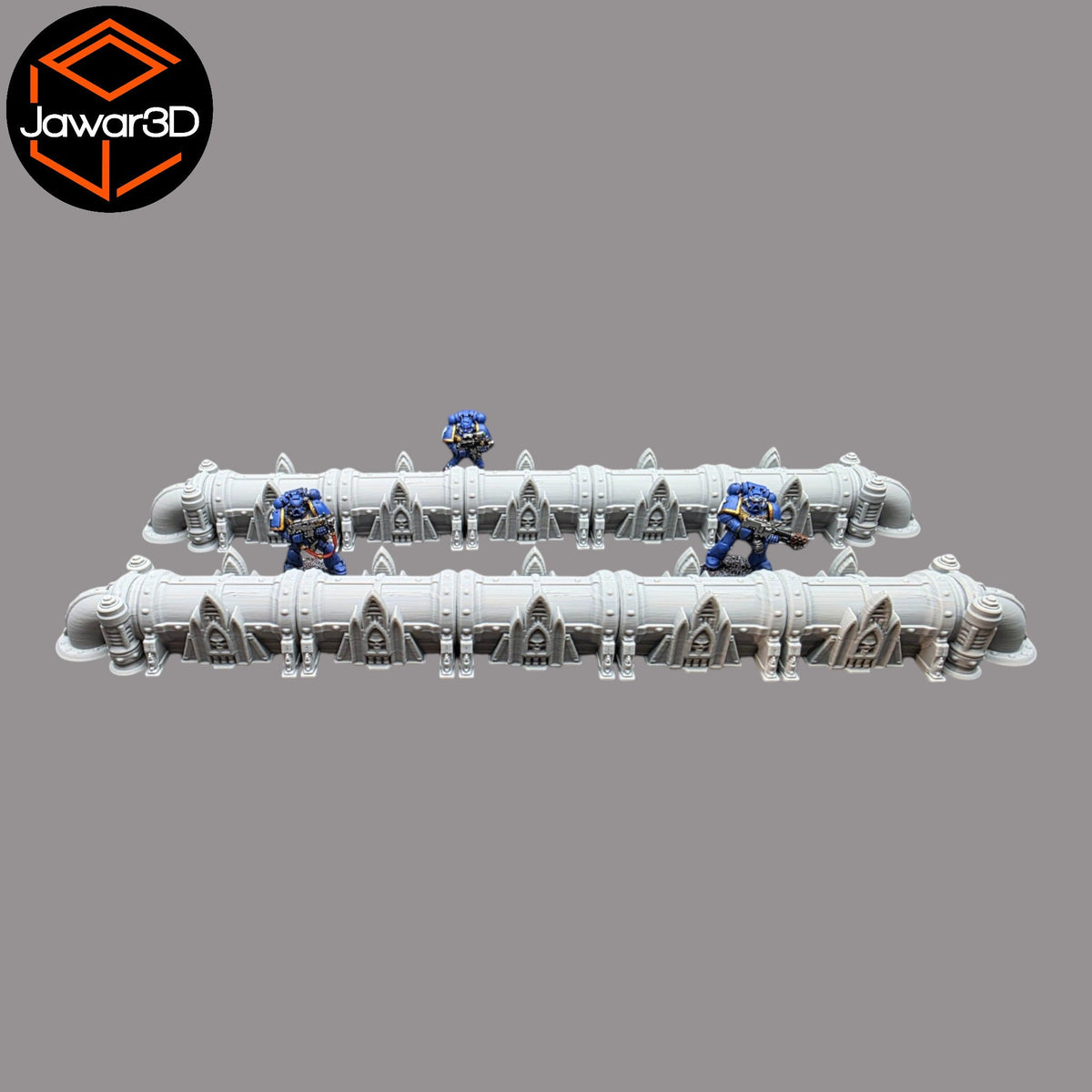 Production Pipes - 28mm Wargaming Scatter Terrain Scenery Tabletop Miniature Jawar3d