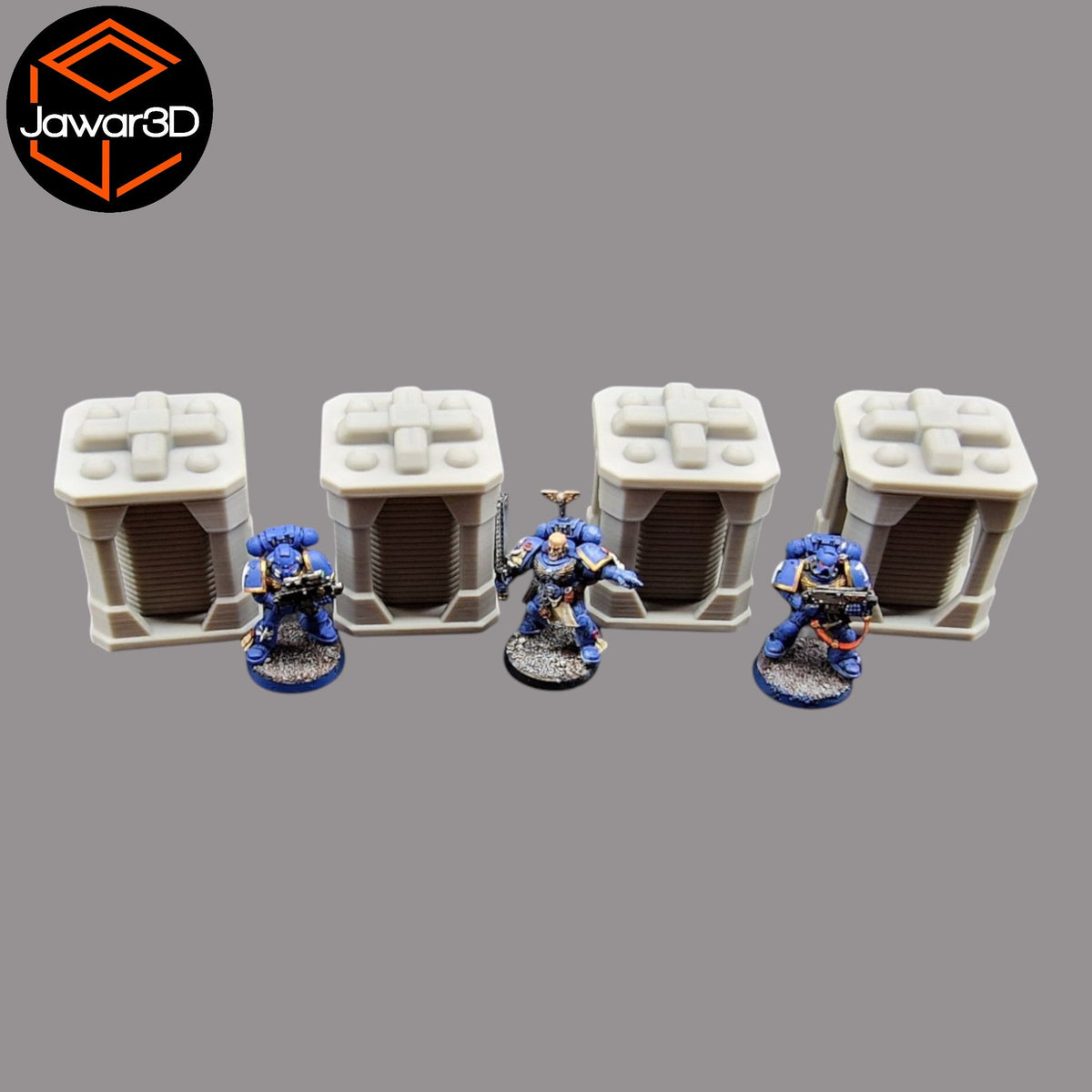 Energy Generator x4 - 28mm Wargaming Scatter Terrain Scenery Tabletop Miniature Jawar3d