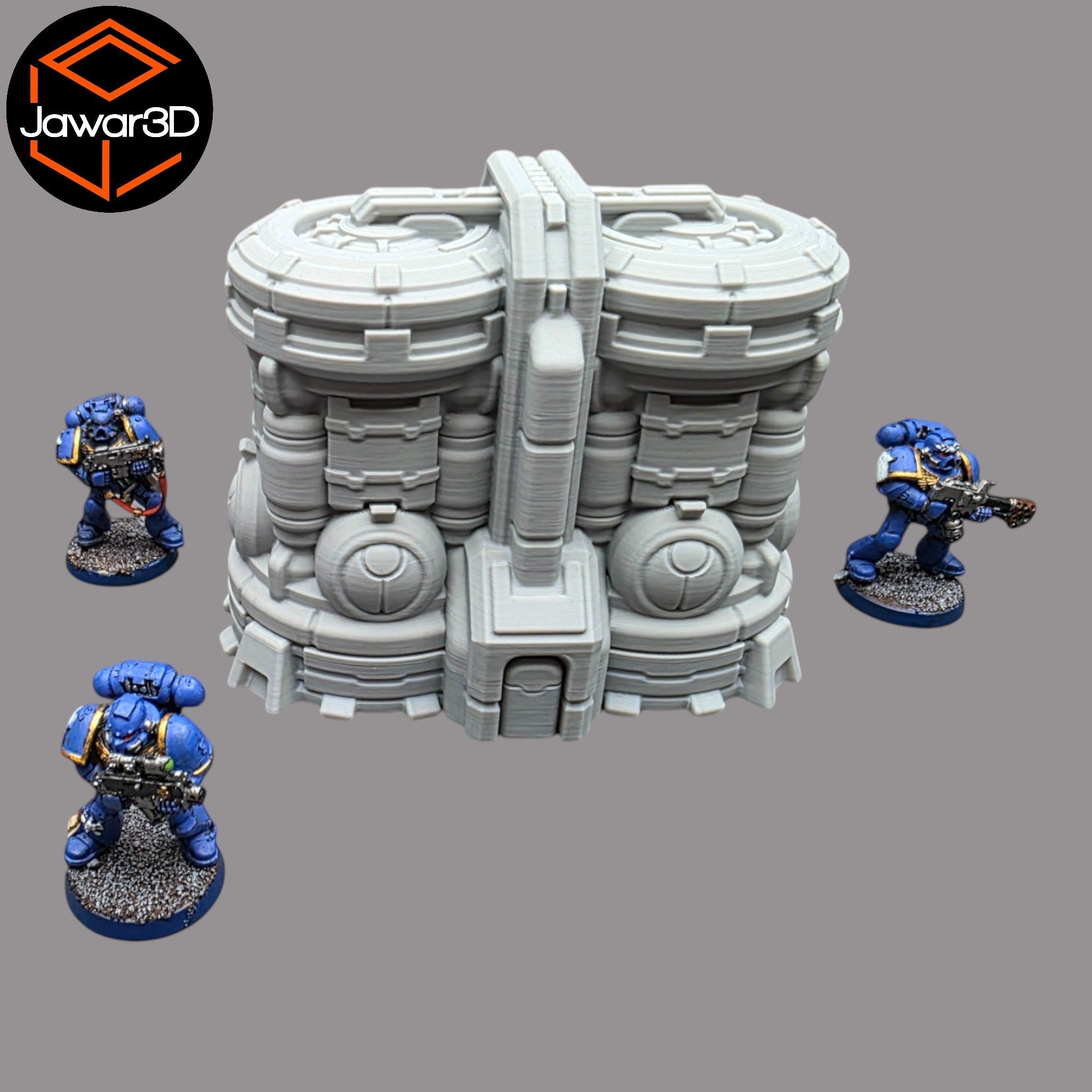 Ethereal Battery Dock - 28mm Wargaming Scatter Terrain Scenery Tabletop Miniature Jawar3d