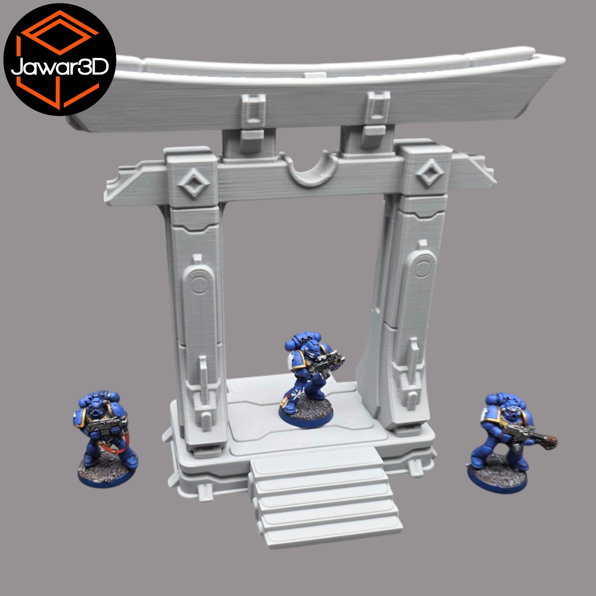 Ethereal Torii 1 - 28mm Wargaming Scatter Terrain Scenery Tabletop Miniature Jawar3d
