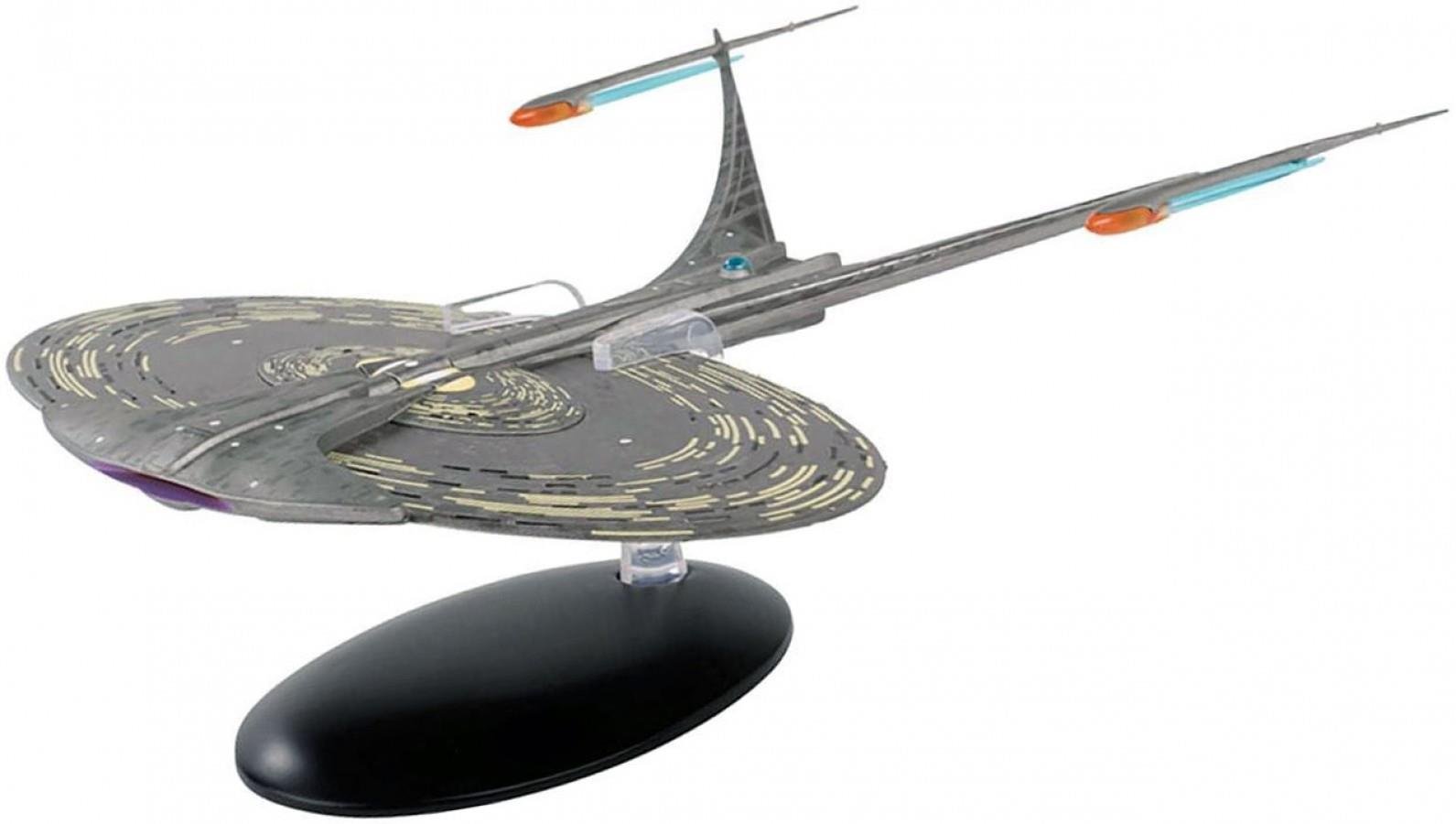 #19 U.S.S. Enterprise NCC-1701-J (Universe-class) XL EDITION Diecast Model Ship (Eaglemoss / Star Trek) Real Merch