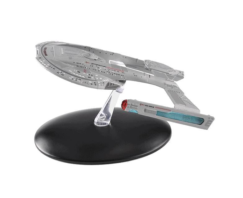 #12 U.S.S. Thunderchild NCC-63549 (Akira class) Model Diecast Ship (Eaglemoss / Star Trek) Real Merch