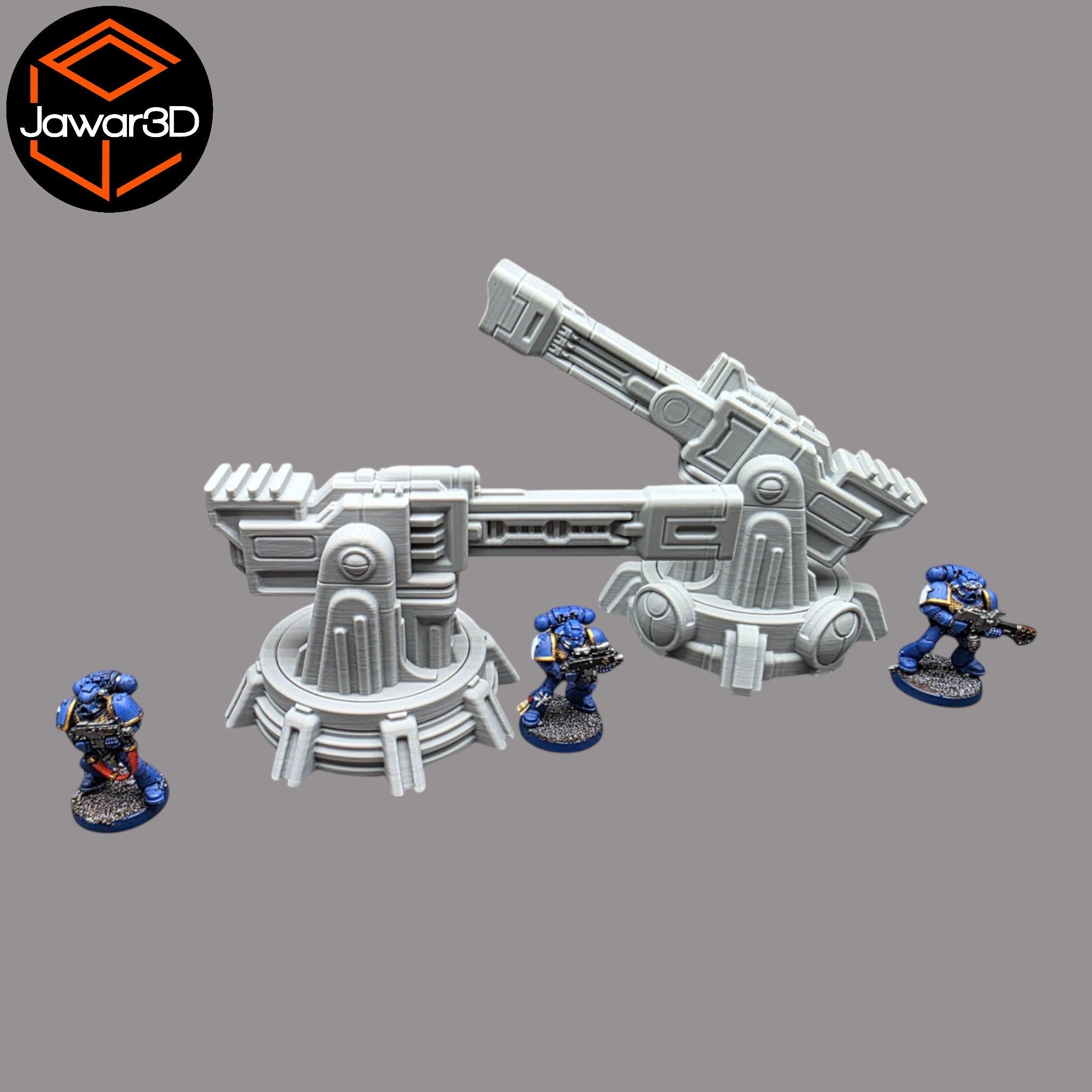 Ethereal Railguns - 28mm Wargaming Scatter Terrain Scenery Tabletop Miniature Jawar3d
