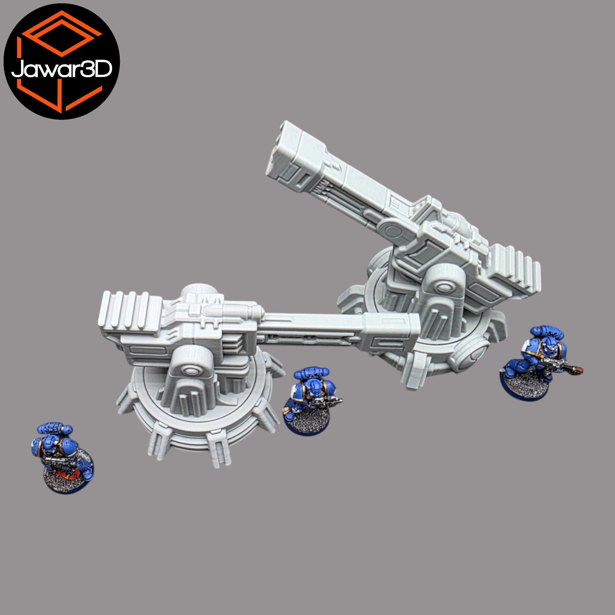 Ethereal Railguns - 28mm Wargaming Scatter Terrain Scenery Tabletop Miniature Jawar3d