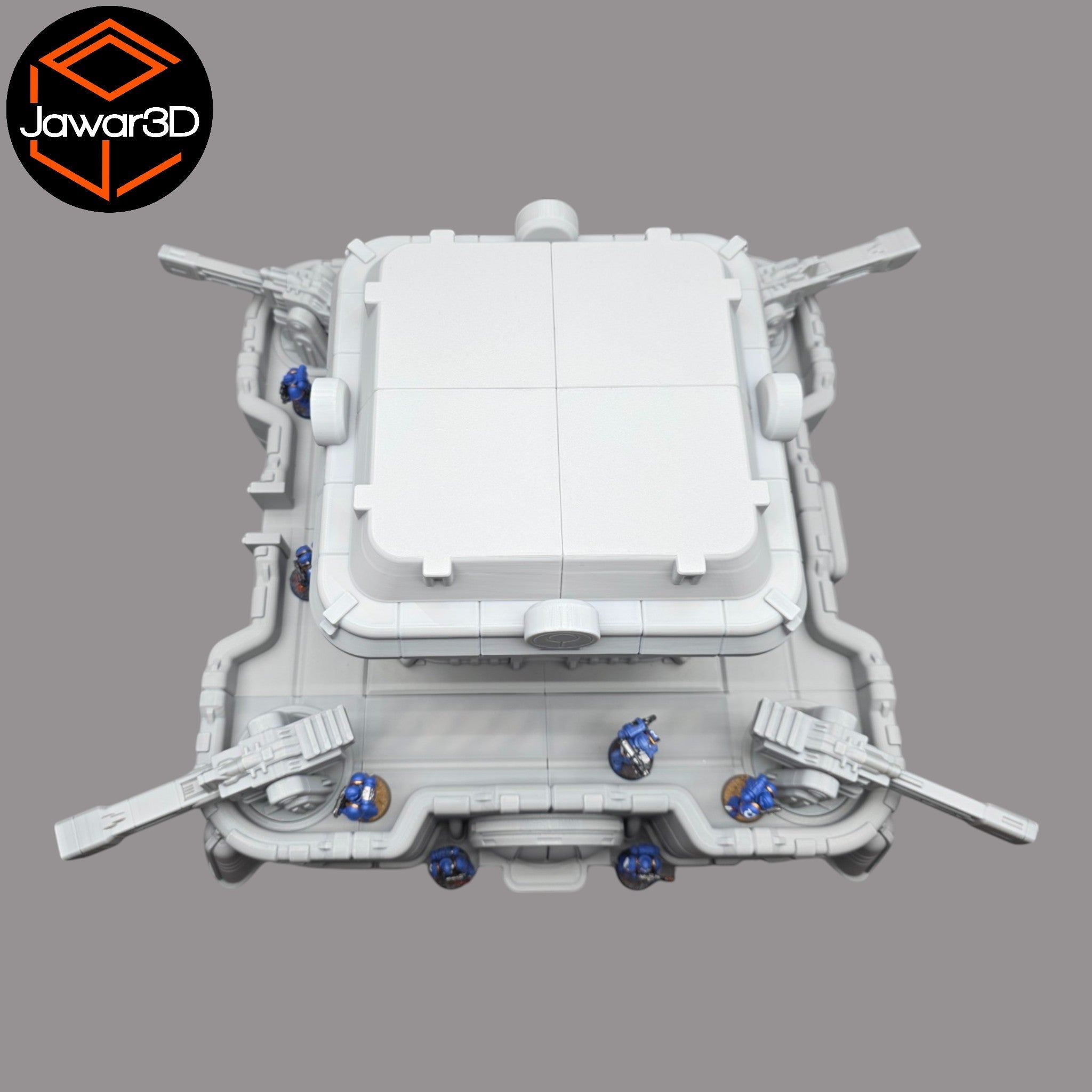 Ethereal Fortress - 28mm Wargaming Scatter Terrain Scenery Tabletop Miniature Jawar3d