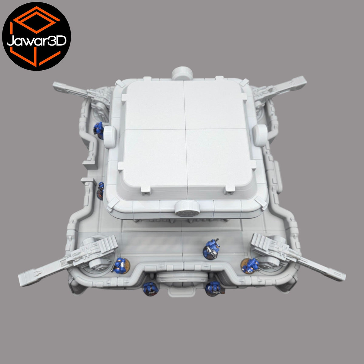 Ethereal Fortress - 28mm Wargaming Scatter Terrain Scenery Tabletop Miniature Jawar3d