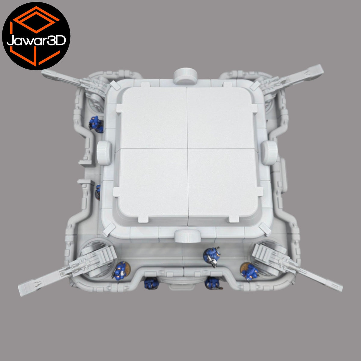 Ethereal Fortress - 28mm Wargaming Scatter Terrain Scenery Tabletop Miniature Jawar3d