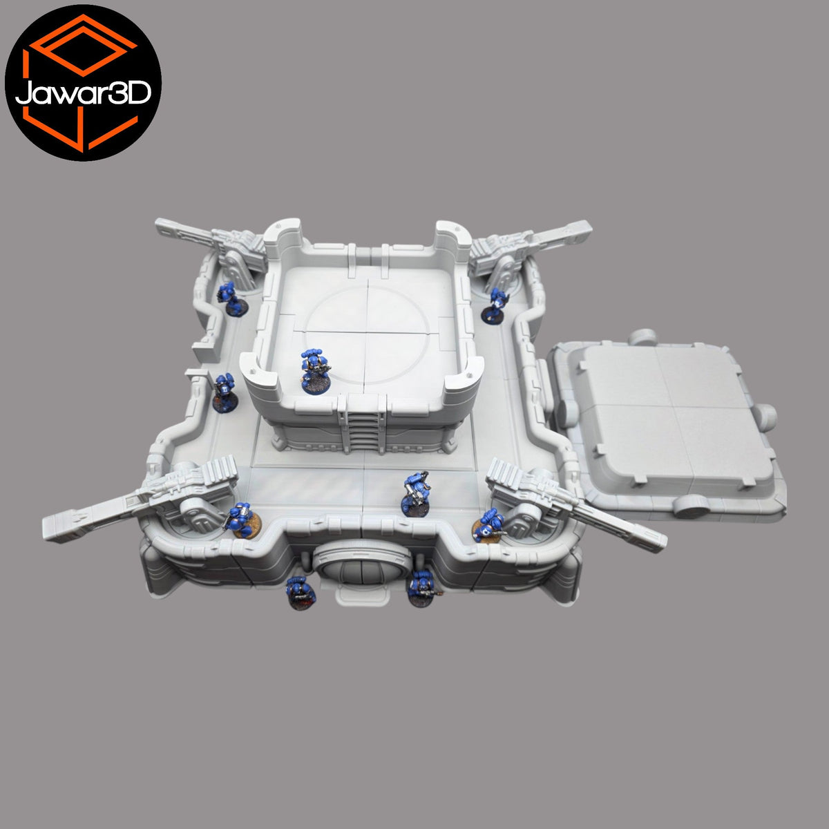Ethereal Fortress - 28mm Wargaming Scatter Terrain Scenery Tabletop Miniature Jawar3d