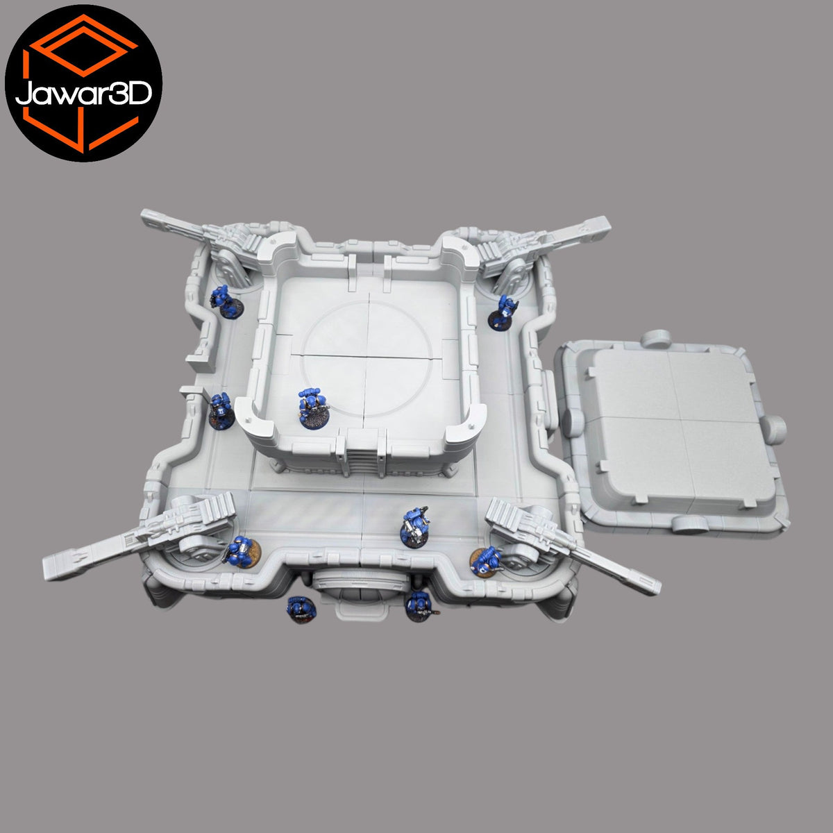 Ethereal Fortress - 28mm Wargaming Scatter Terrain Scenery Tabletop Miniature Jawar3d