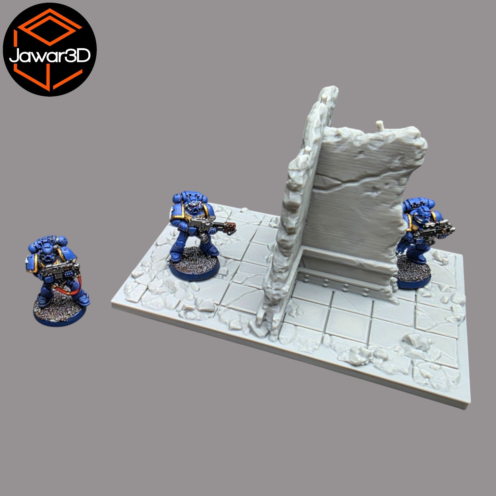 Ruined Empire #6 - 28mm Wargaming Scatter Terrain Scenery Tabletop Miniature Jawar3d