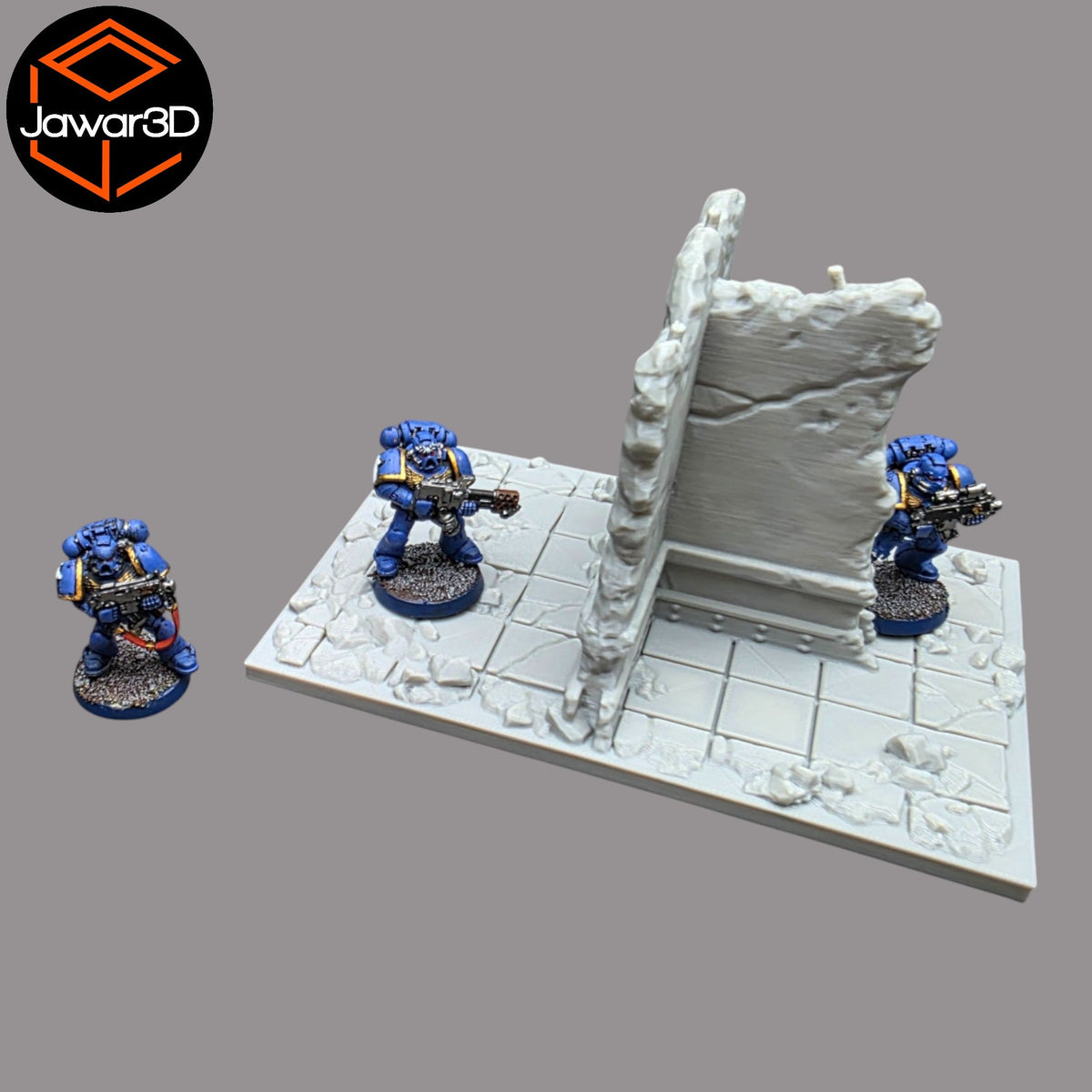 Ruined Empire #6 - 28mm Wargaming Scatter Terrain Scenery Tabletop Miniature Jawar3d