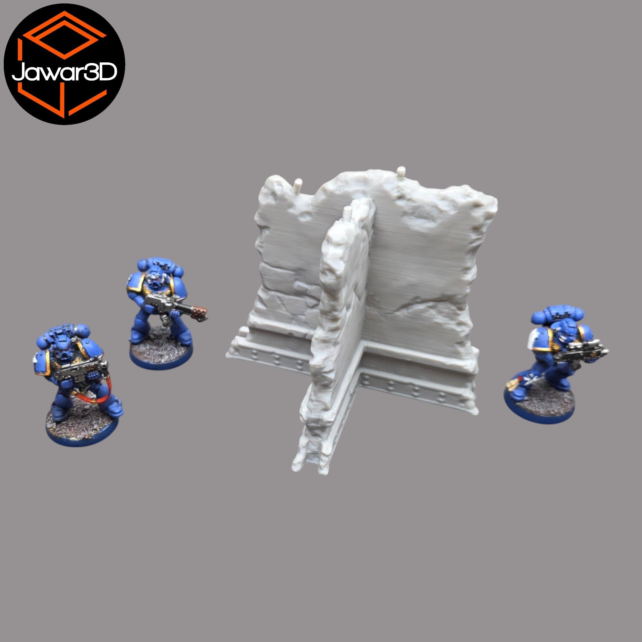 Ruined Empire #7 - 28mm Wargaming Scatter Terrain Scenery Tabletop Miniature Jawar3d