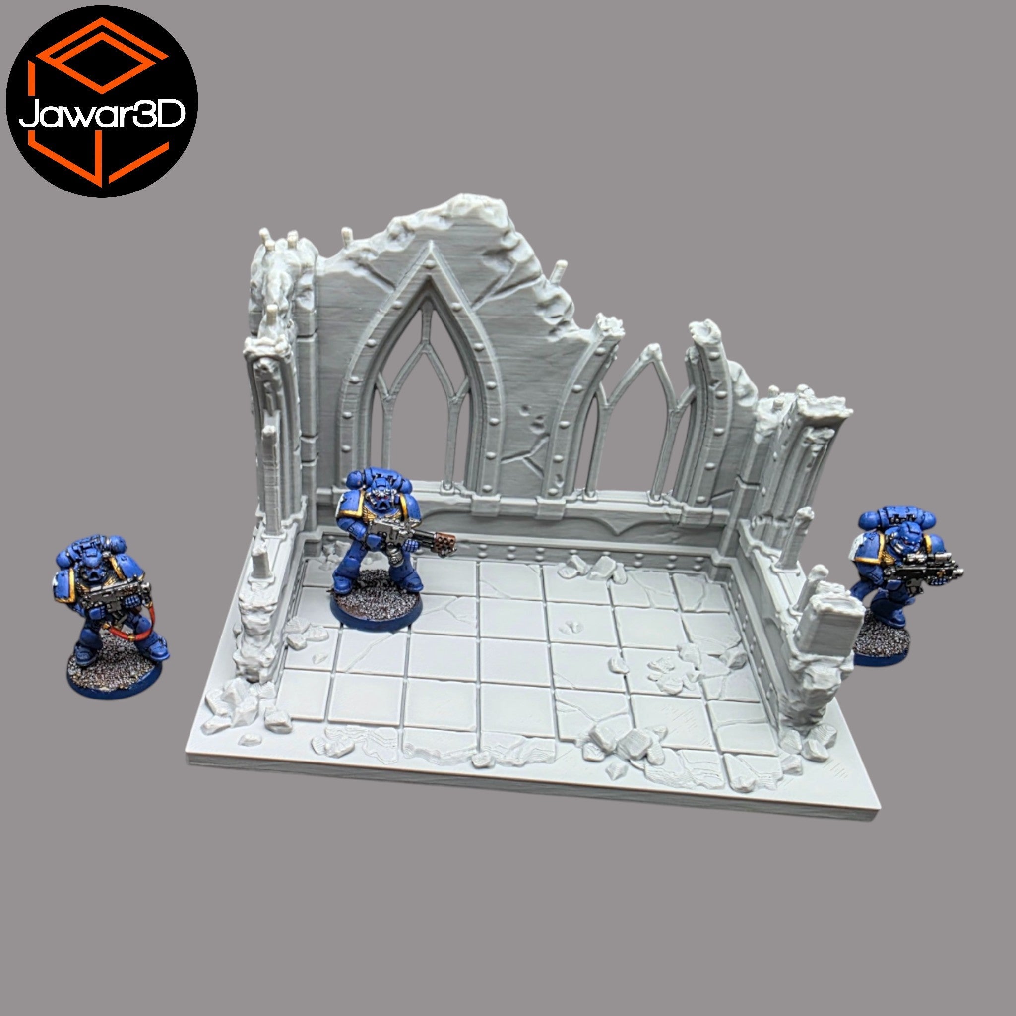 Ruined Empire #8 - 28mm Wargaming Scatter Terrain Scenery Tabletop Miniature Jawar3d