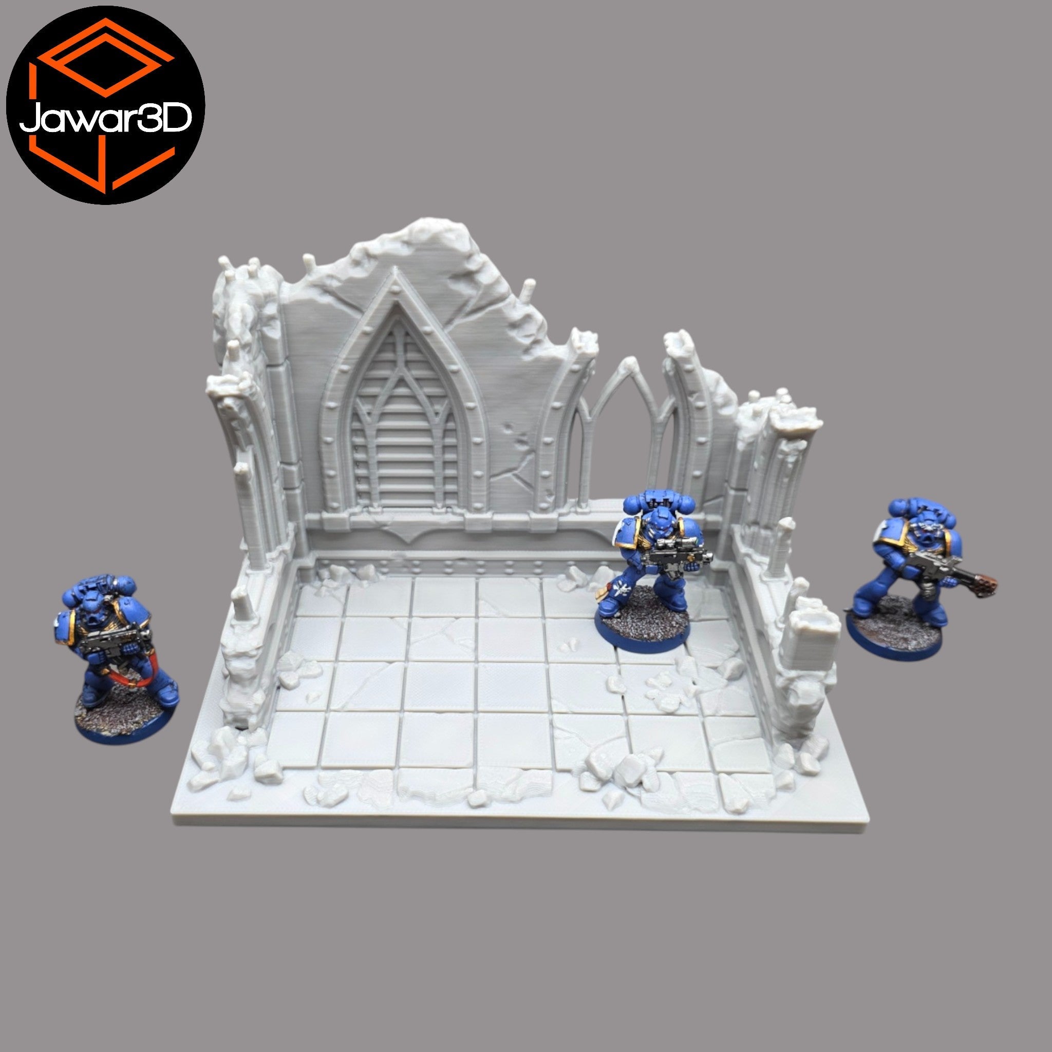 Ruined Empire #10 - 28mm Wargaming Scatter Terrain Scenery Tabletop Miniature Jawar3d