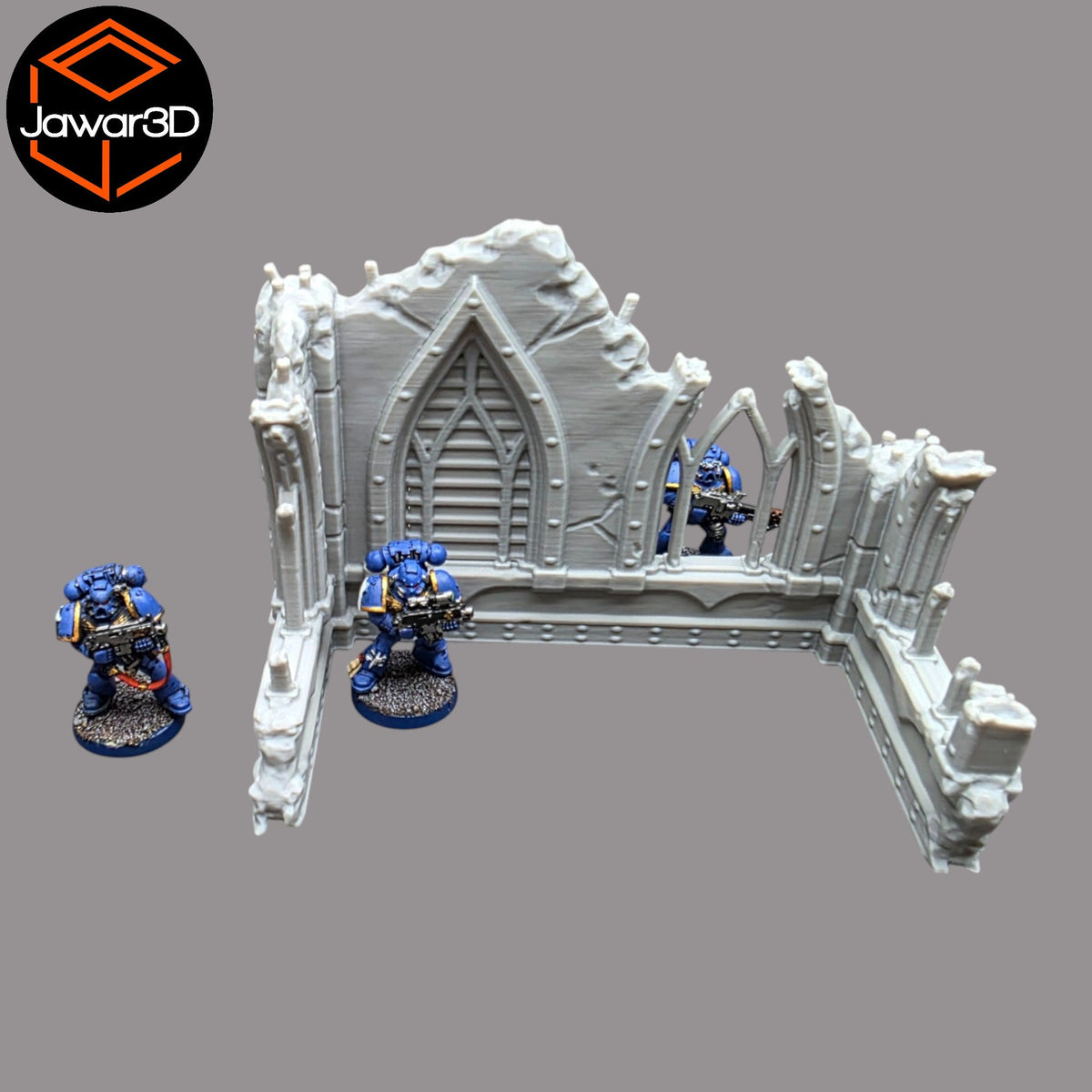 Ruined Empire #11 - 28mm Wargaming Scatter Terrain Scenery Tabletop Miniature Jawar3d