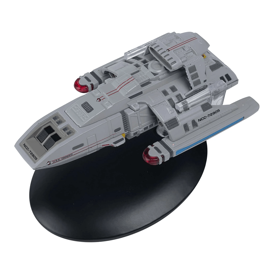 #32 Starfleet Runabout (U.S.S. Orinoco NCC-72905) Model Diecast Shuttle Ship (Eaglemoss / Star Trek) Real Merch