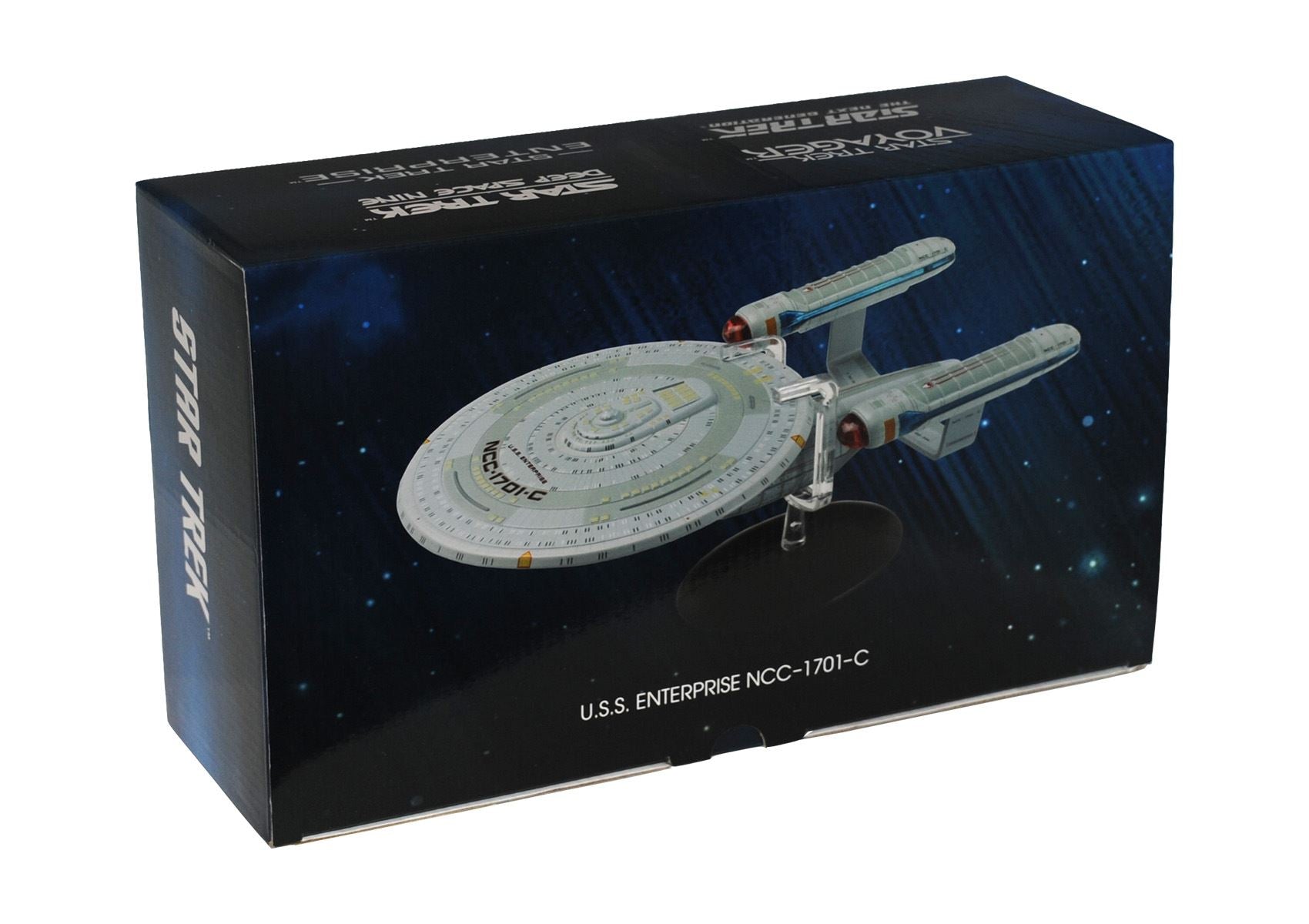 #10 U.S.S. Enterprise NCC-1701-C XL EDITION Model Die Cast Ship (Eaglemoss / Star Trek) Real Merch