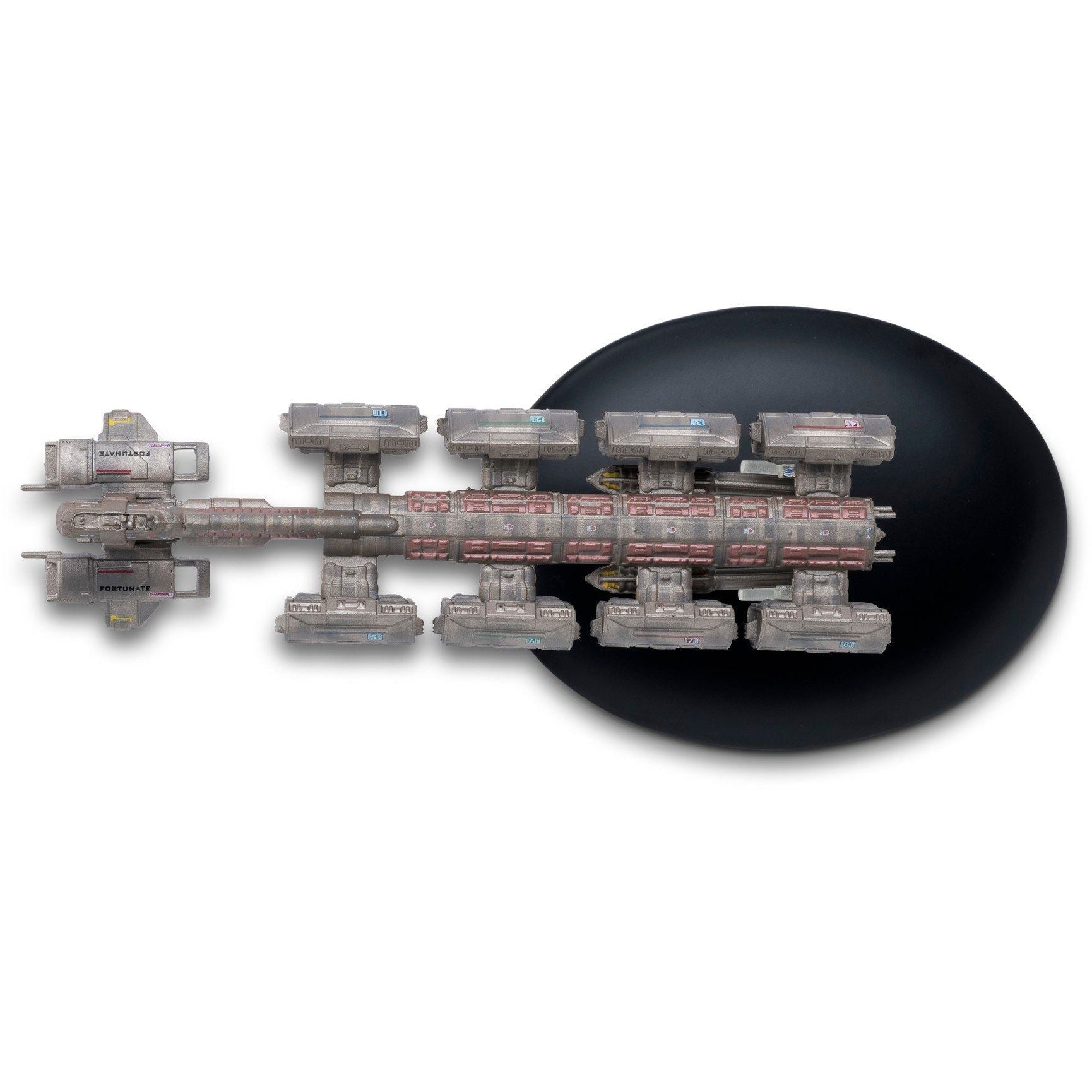 #49 ECS Fortunate Starship Model Die Cast Ship (Eaglemoss / Star Trek) Real Merch