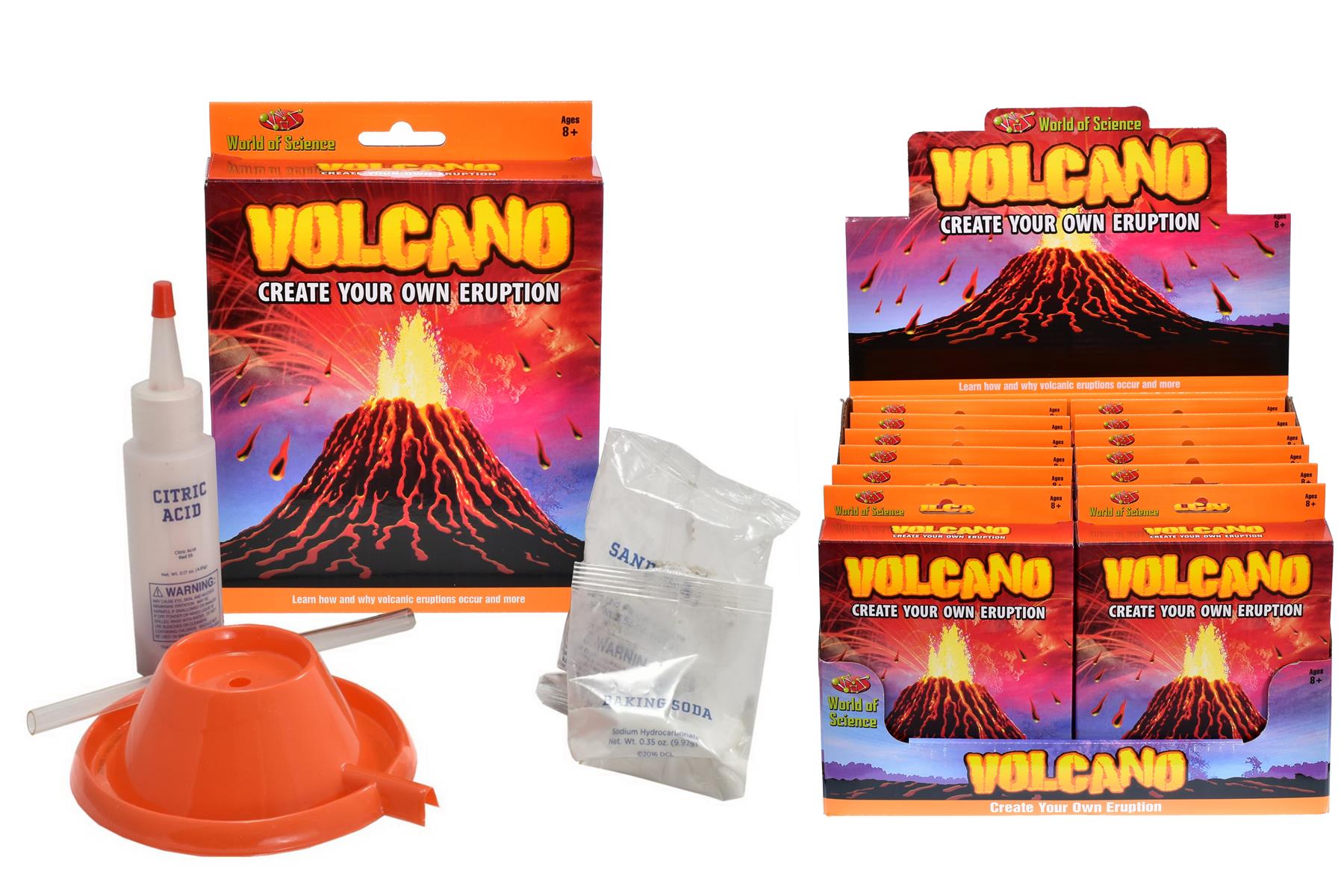 Children's Make Your Own Volcano Home Science Kit Curious Minds