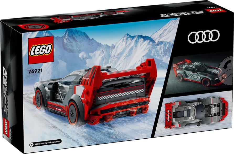Lego Speed Champions 76921 Audi S1 E-Tron Quattro Race Car for Ages 9+ Curious Minds