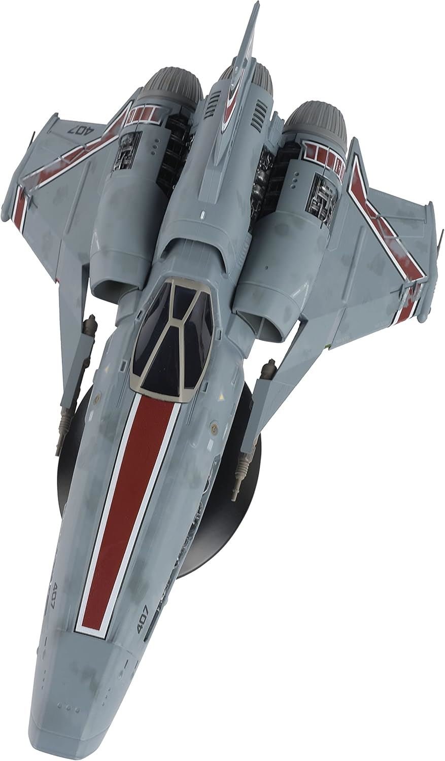 #15 Viper Mk III (Blood and Chrome) Model Diecast Ship (Eaglemoss / Battlestar Galactica) Real Merch