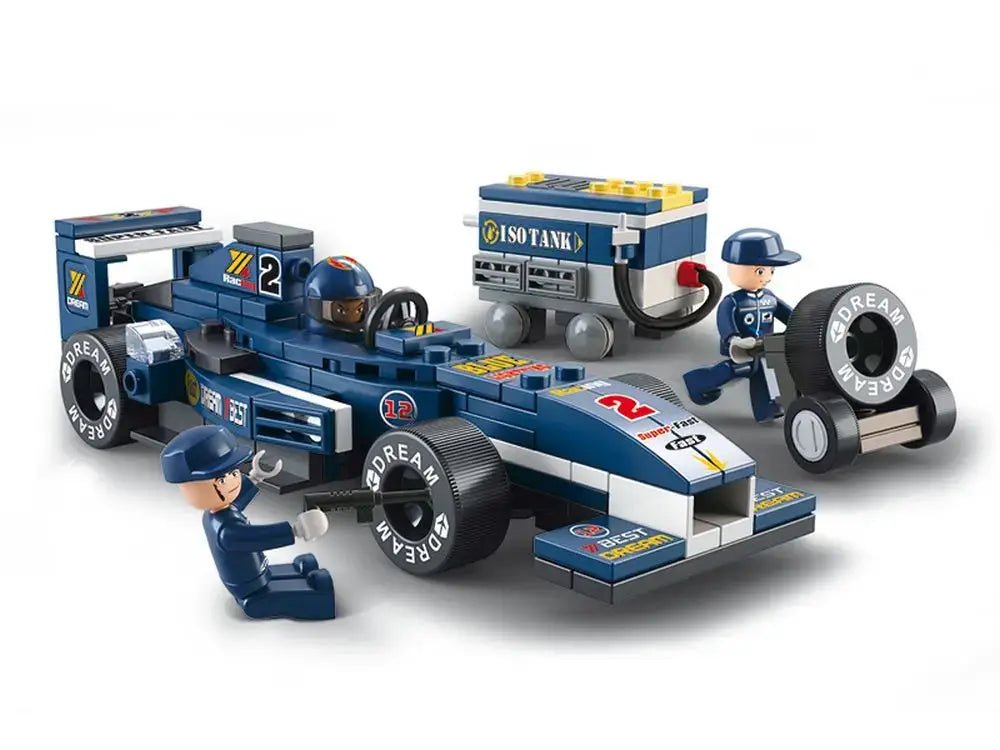 Sluban - Racing Team Mini Racer Building Brick Set Sluban