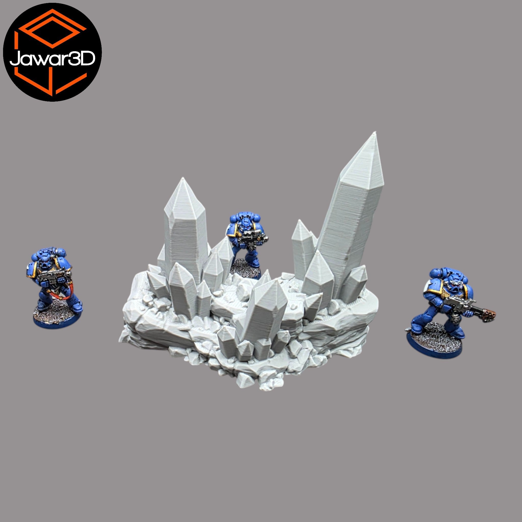 Mineral Deposit #1 - 28mm Wargaming Scatter Terrain Scenery Tabletop Jawar3d