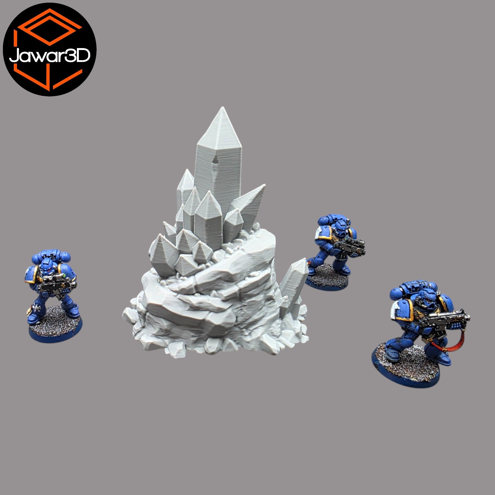 Mineral Deposit #2 - 28mm Wargaming Scatter Terrain Scenery Tabletop Jawar3d