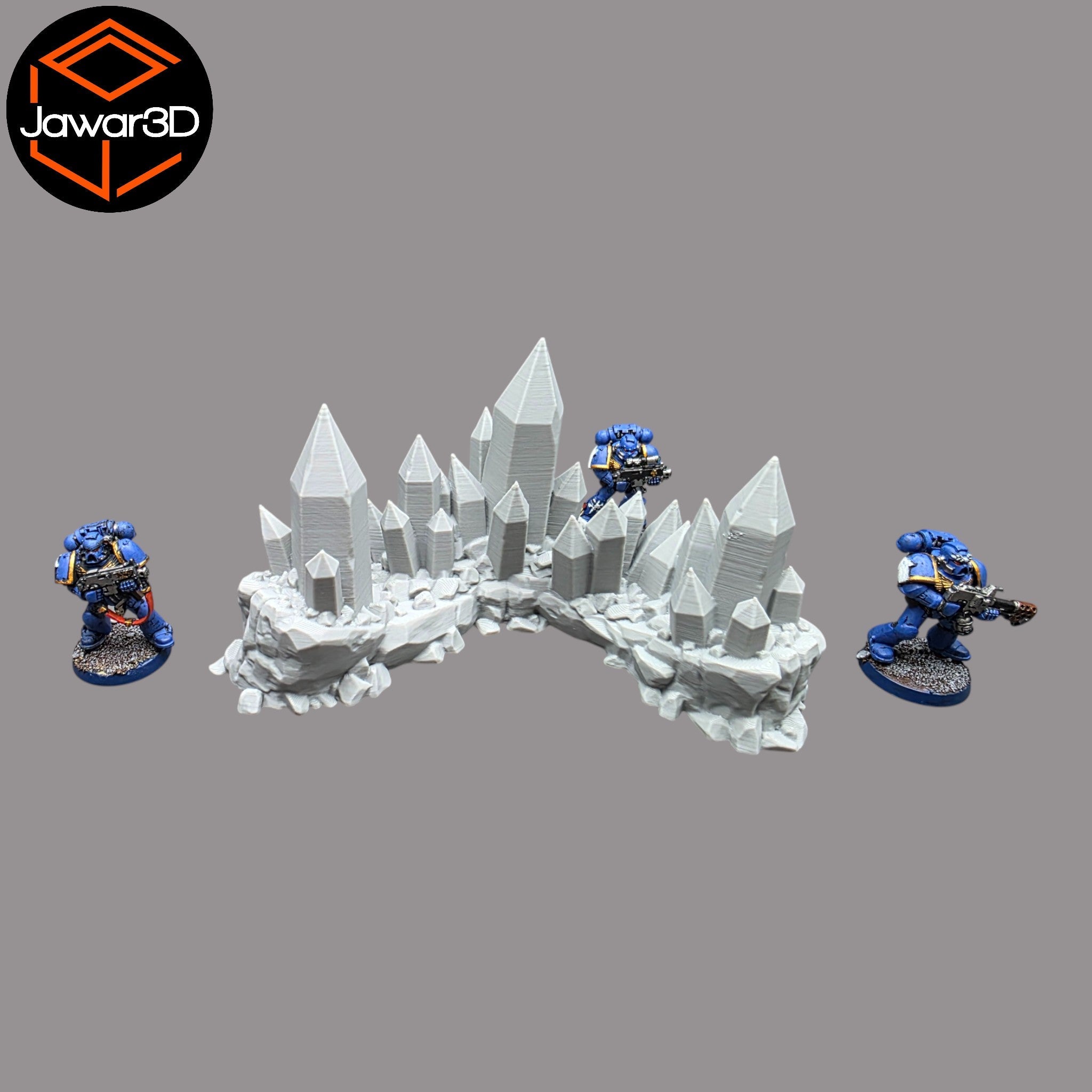 Mineral Deposit #3 - 28mm Wargaming Scatter Terrain Scenery Tabletop Jawar3d