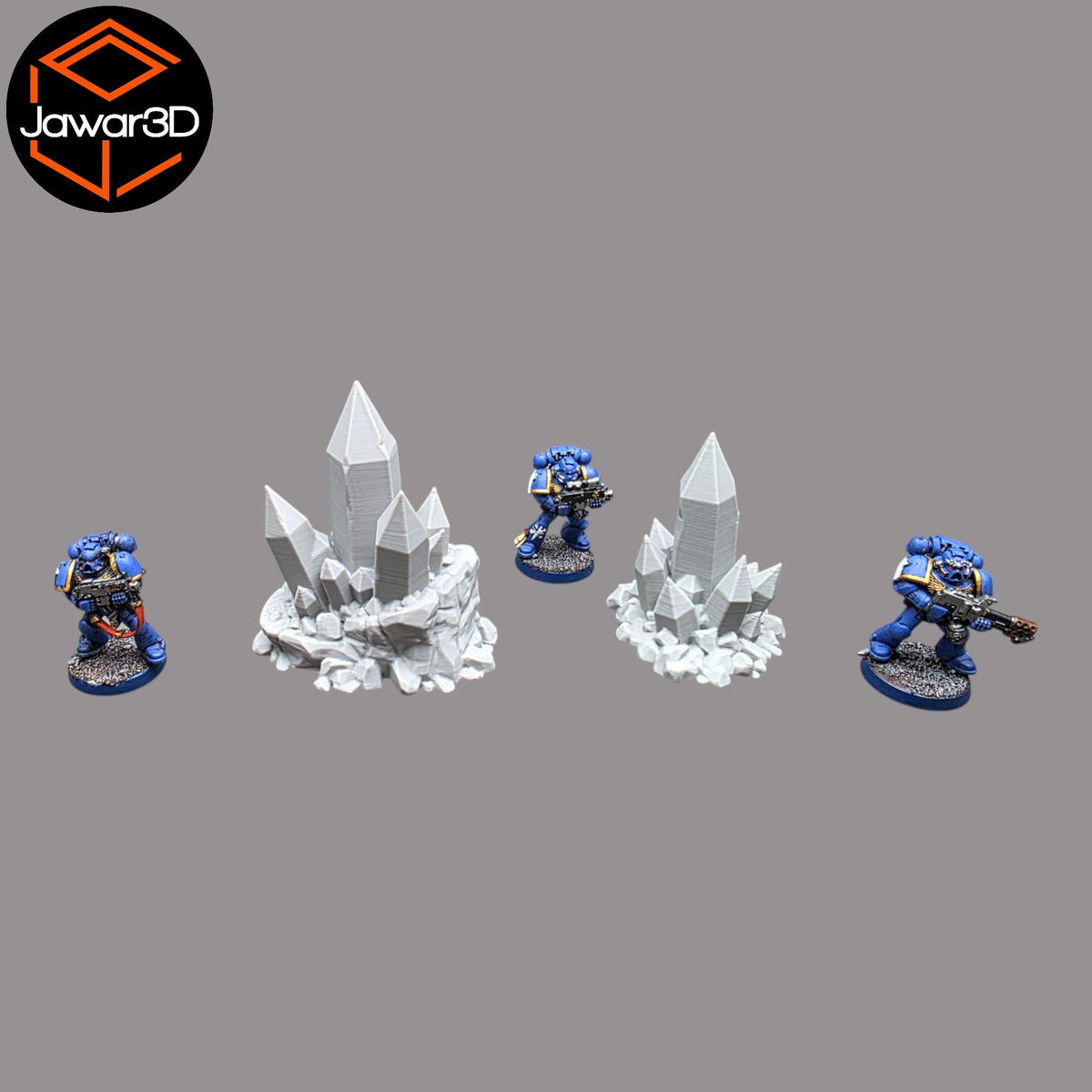 Mineral Deposit #4 - 28mm Wargaming Scatter Terrain Scenery Tabletop Jawar3d