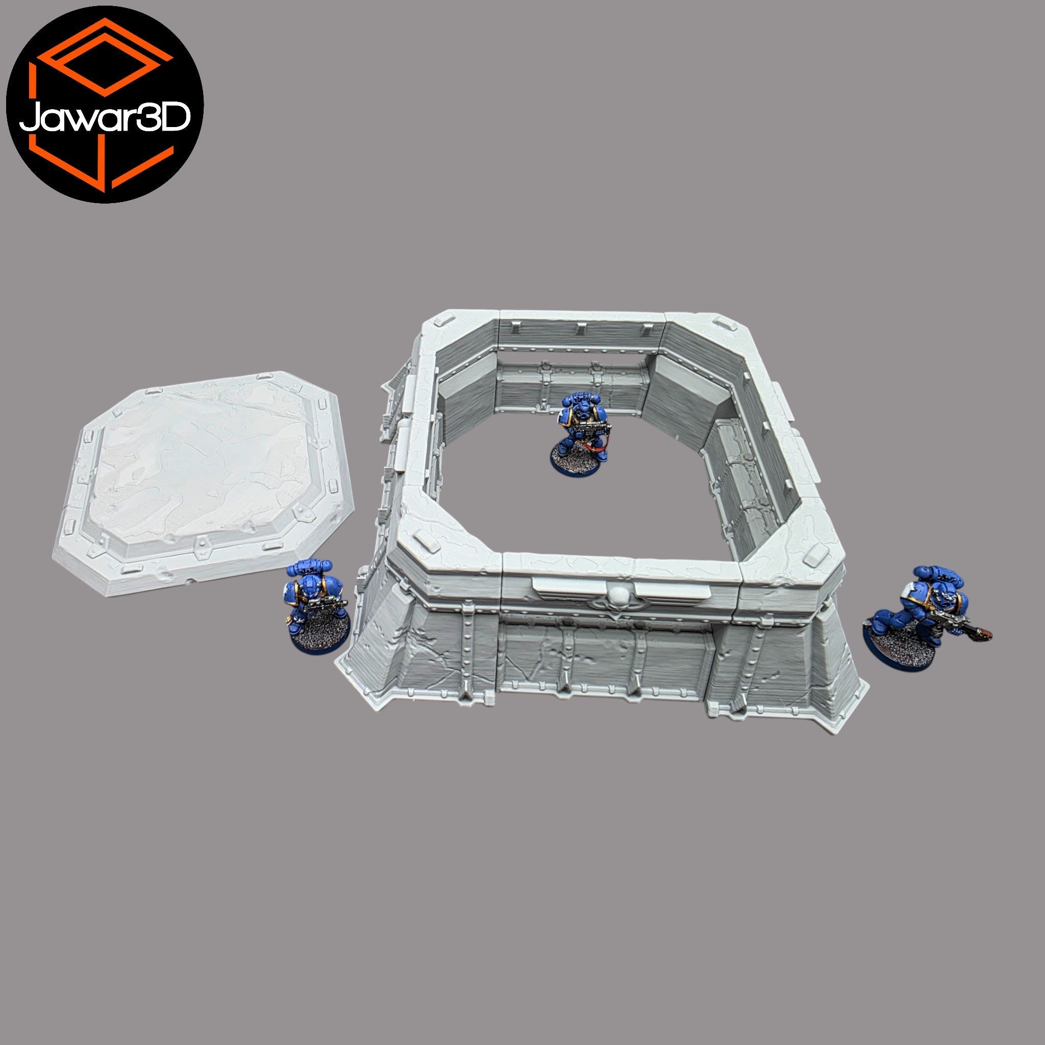Trench Bunkers (3 sizes) - 28mm Wargaming Scatter Terrain Scenery Tabletop Jawar3d