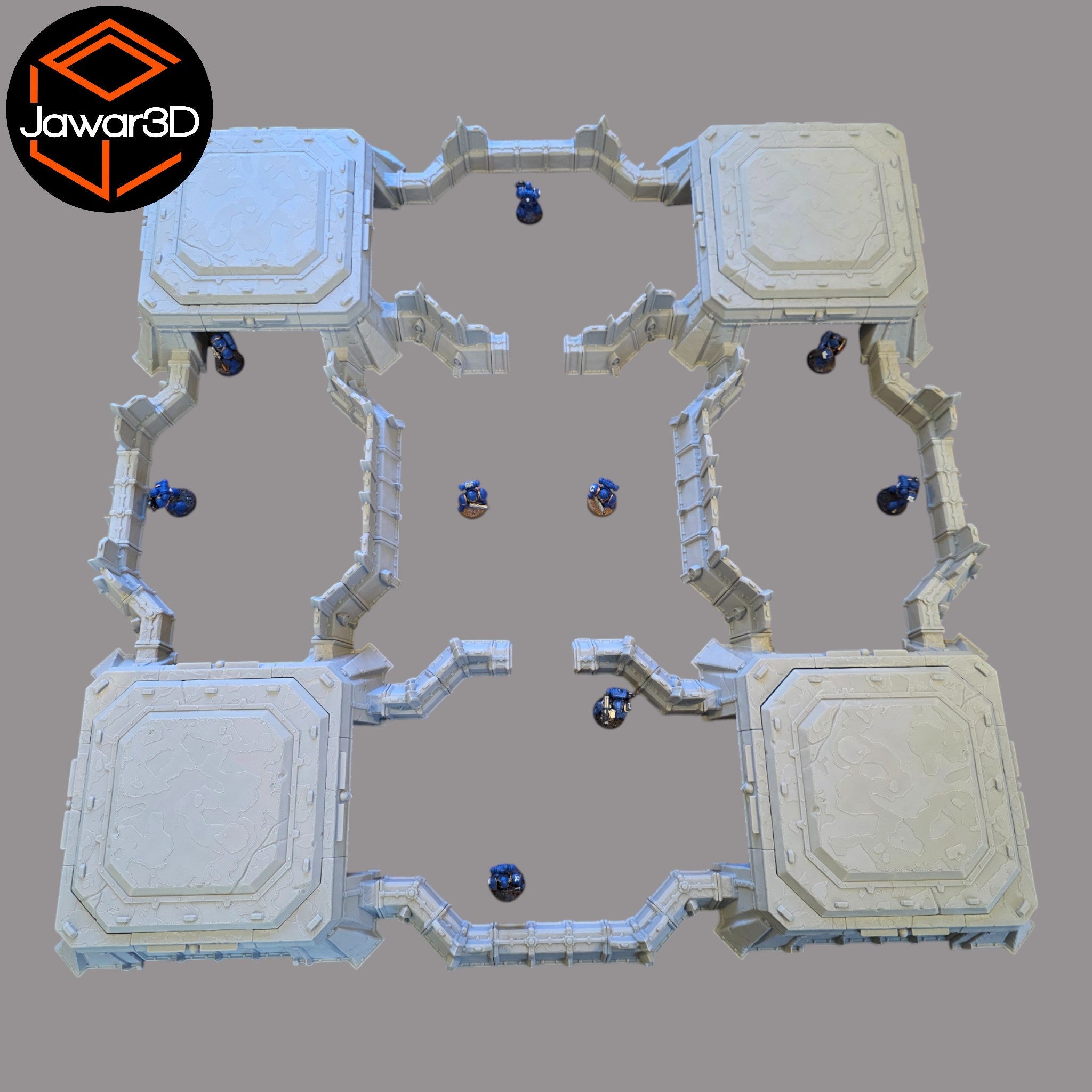 Trench Bunker Set - 28mm Wargaming Scatter Terrain Scenery Tabletop Miniature Jawar3d