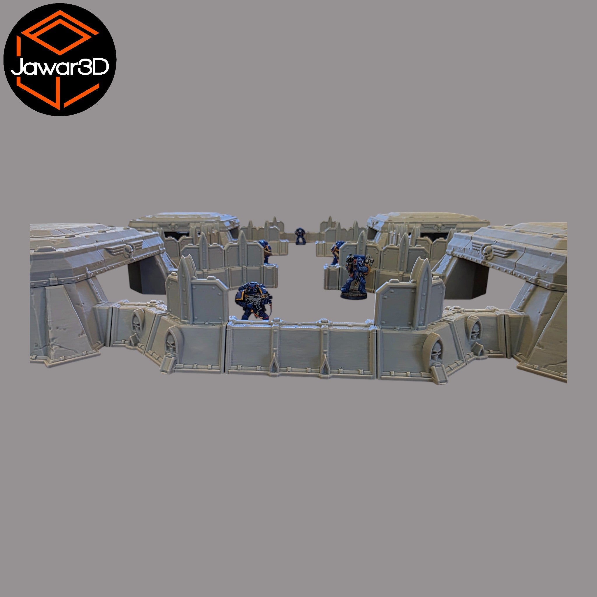 Trench Bunker Set - 28mm Wargaming Scatter Terrain Scenery Tabletop Miniature Jawar3d
