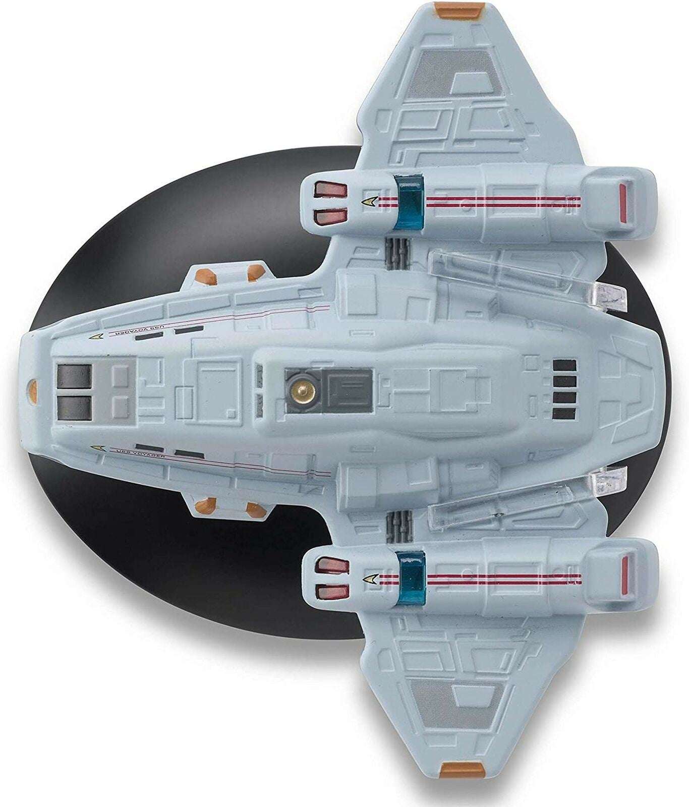 #78 U.S.S. Voyager's Aeroshuttle Diecast Model Ship (Star Trek / Eaglemoss) Real Merch