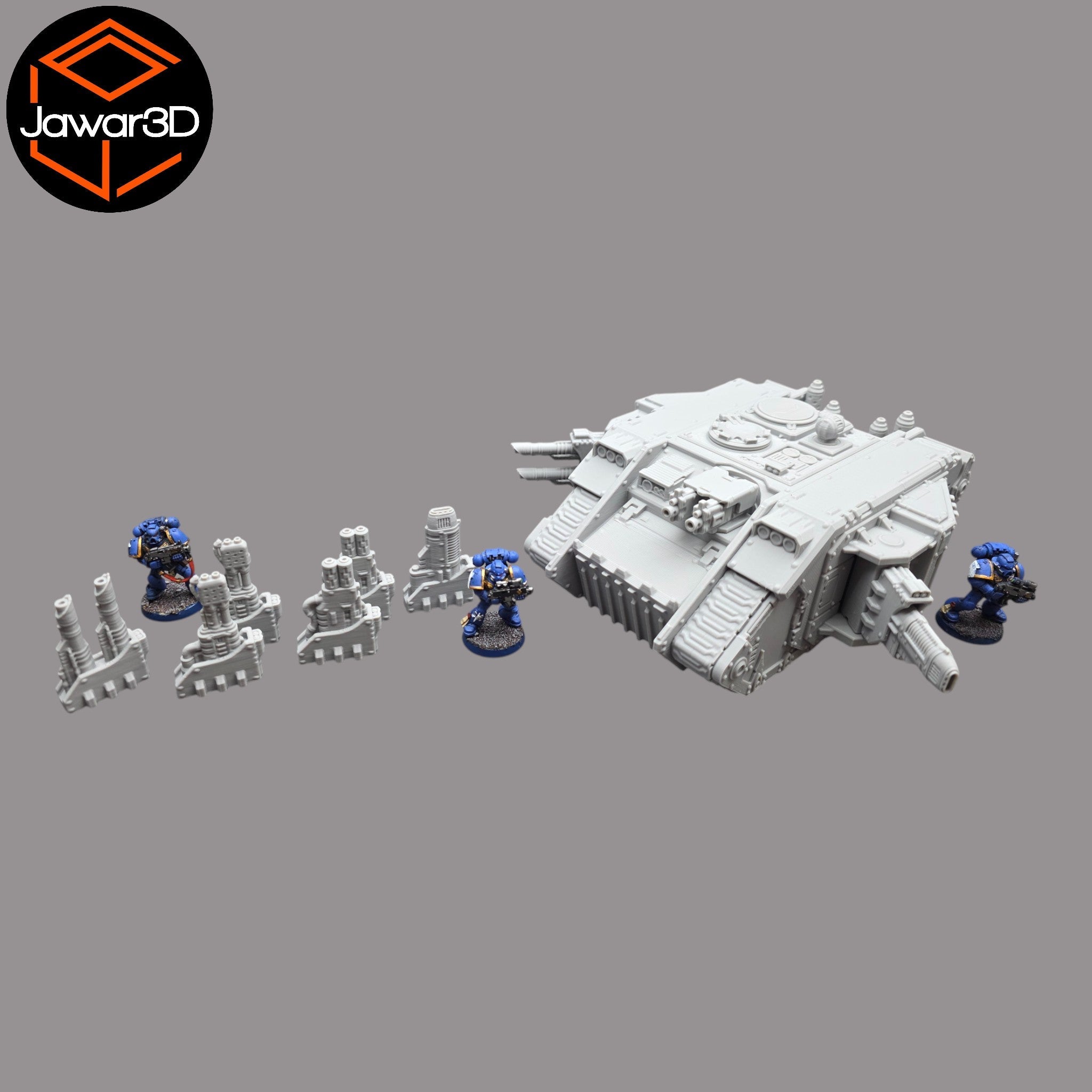 Tank #2 - 28mm Wargaming Scatter Terrain Scenery Tabletop Jawar3d