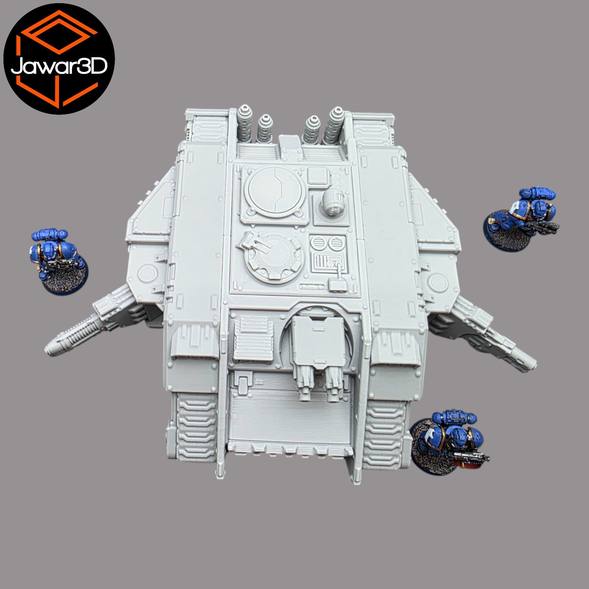 Tank #2 - 28mm Wargaming Scatter Terrain Scenery Tabletop Jawar3d